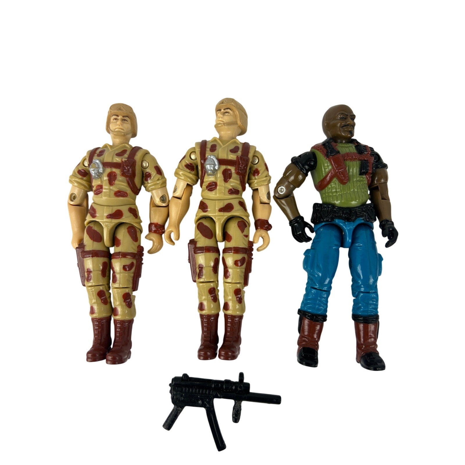 GI Joe ARAH Vintage Figure Lot Duke Roadblock Gung Ho Beach Head Law