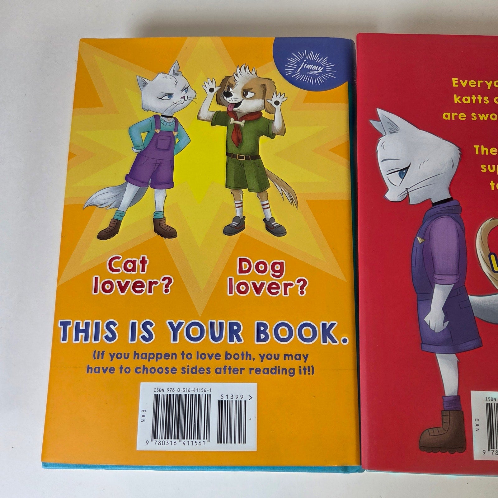 James Patterson Kids Books Lot of 3 Hardcover Kat vs Dogg Middle School