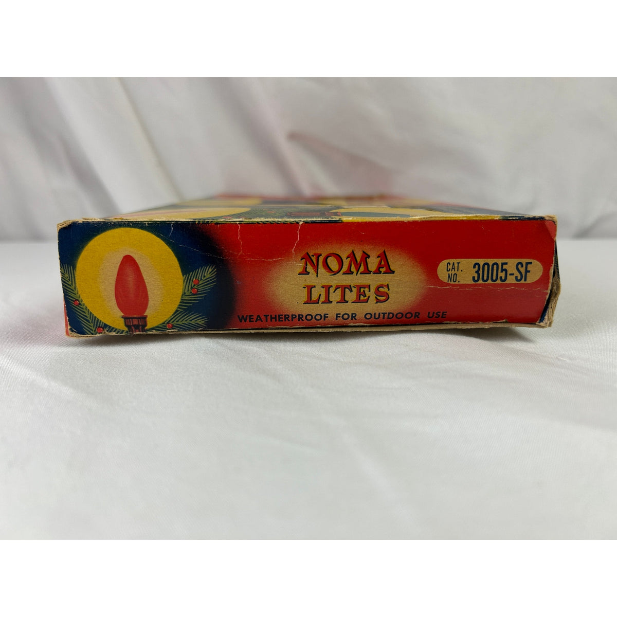Vintage 1950s NOMA Lites 3005-SF 7 Light Christmas Set Original Box C7