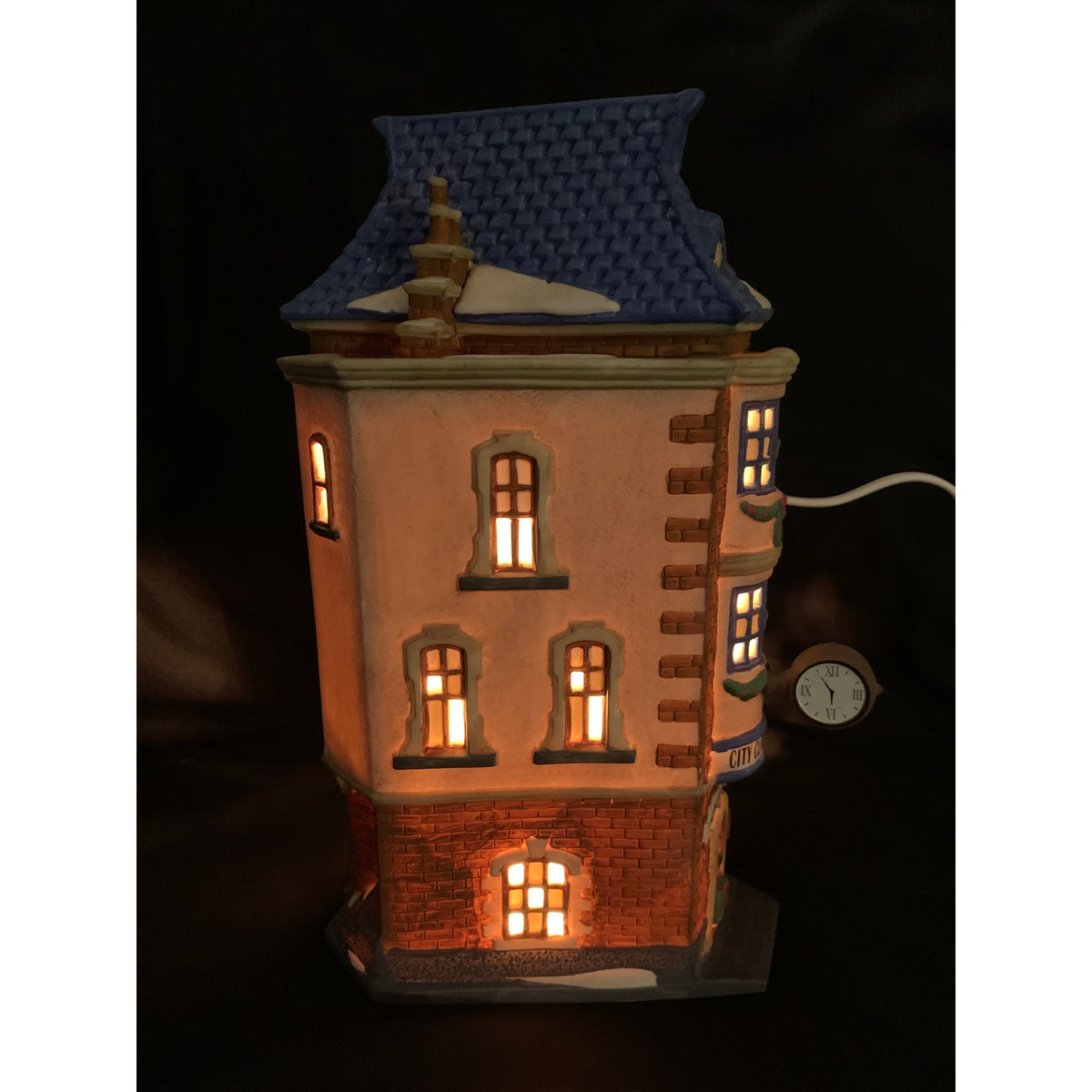 Department 56 City Clockworks 5531-0 Christmas In The City Lighted Building