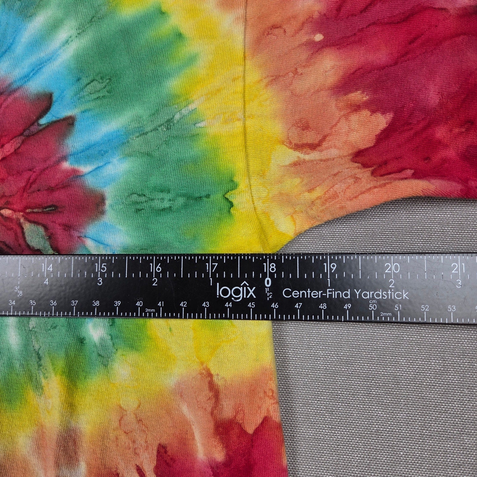 Disney Mickey Mouse Tie Dye Graphic T Shirt Adult Large Rainbow Spiral Tee