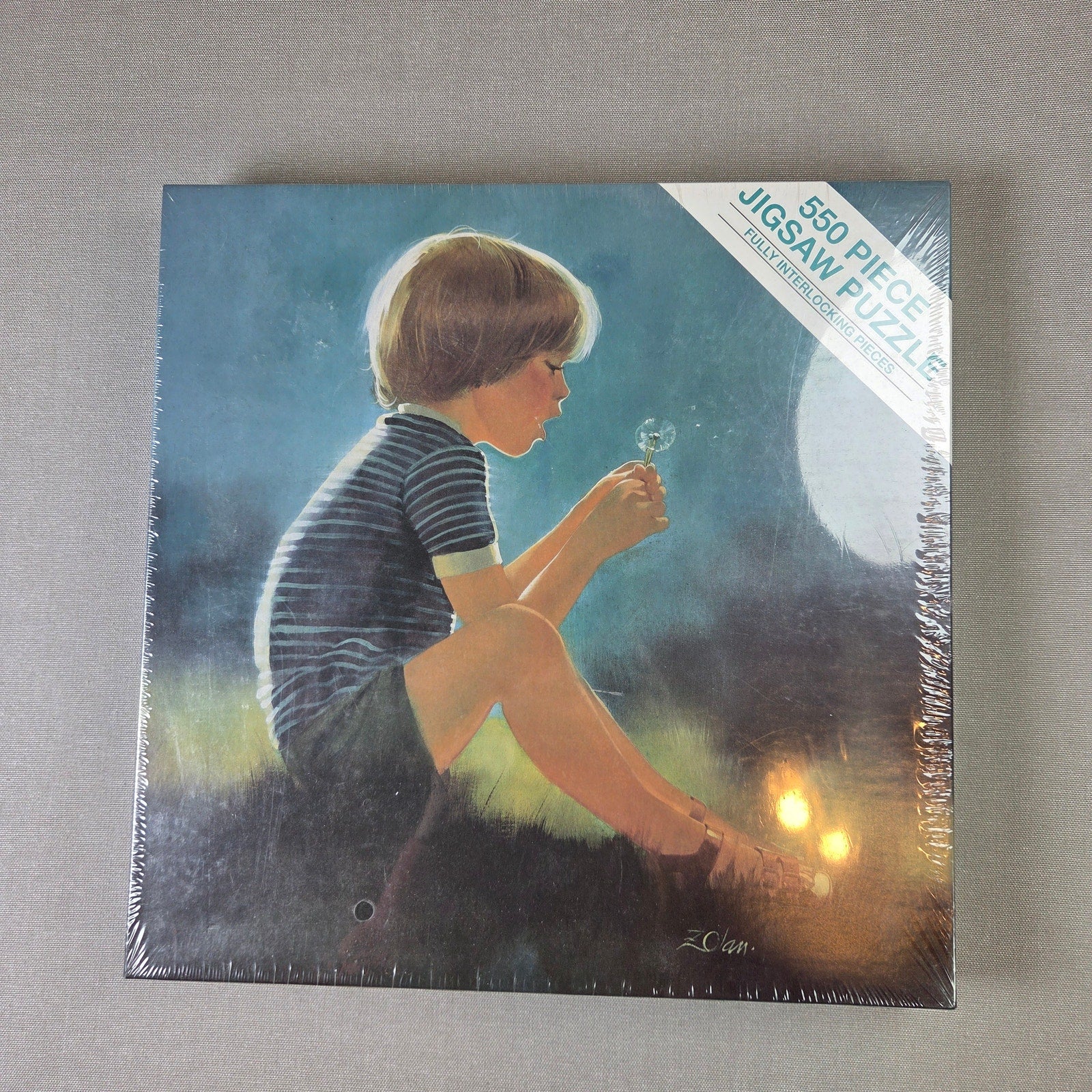 Hoyle Erik Dandelion 550 Pc Puzzle Donald Zolan 1991 Sealed Model 8067