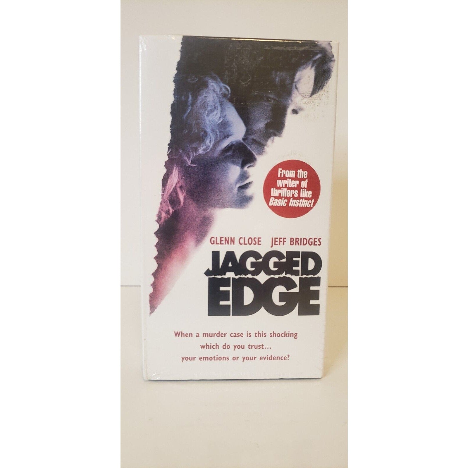 Jagged Edge VHS New Sealed Glenn Close Jeff Bridges 1996