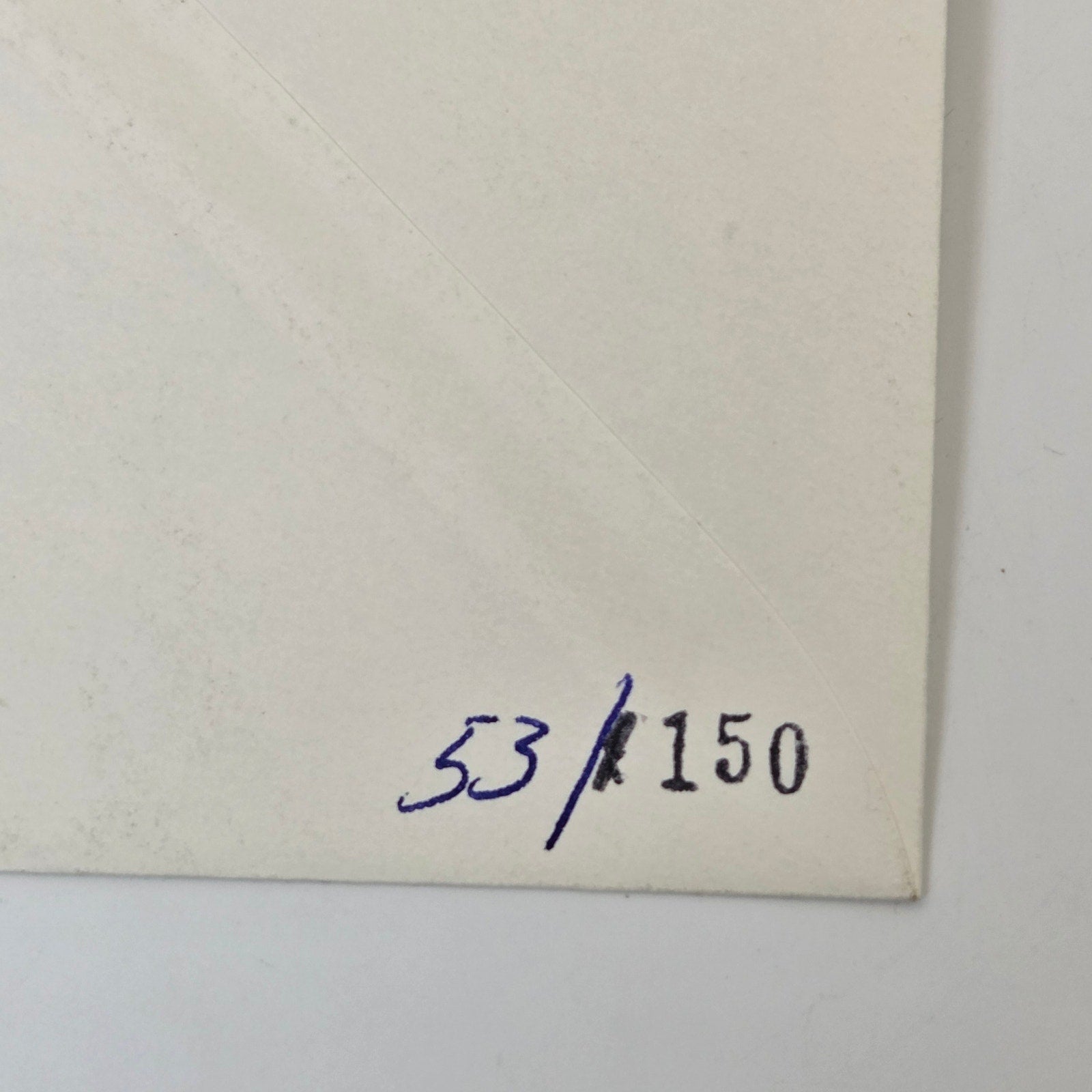 Michael Jordan Heir Jordan 1991 Wild Horse Cachet #53/150 Envelope Art Cover