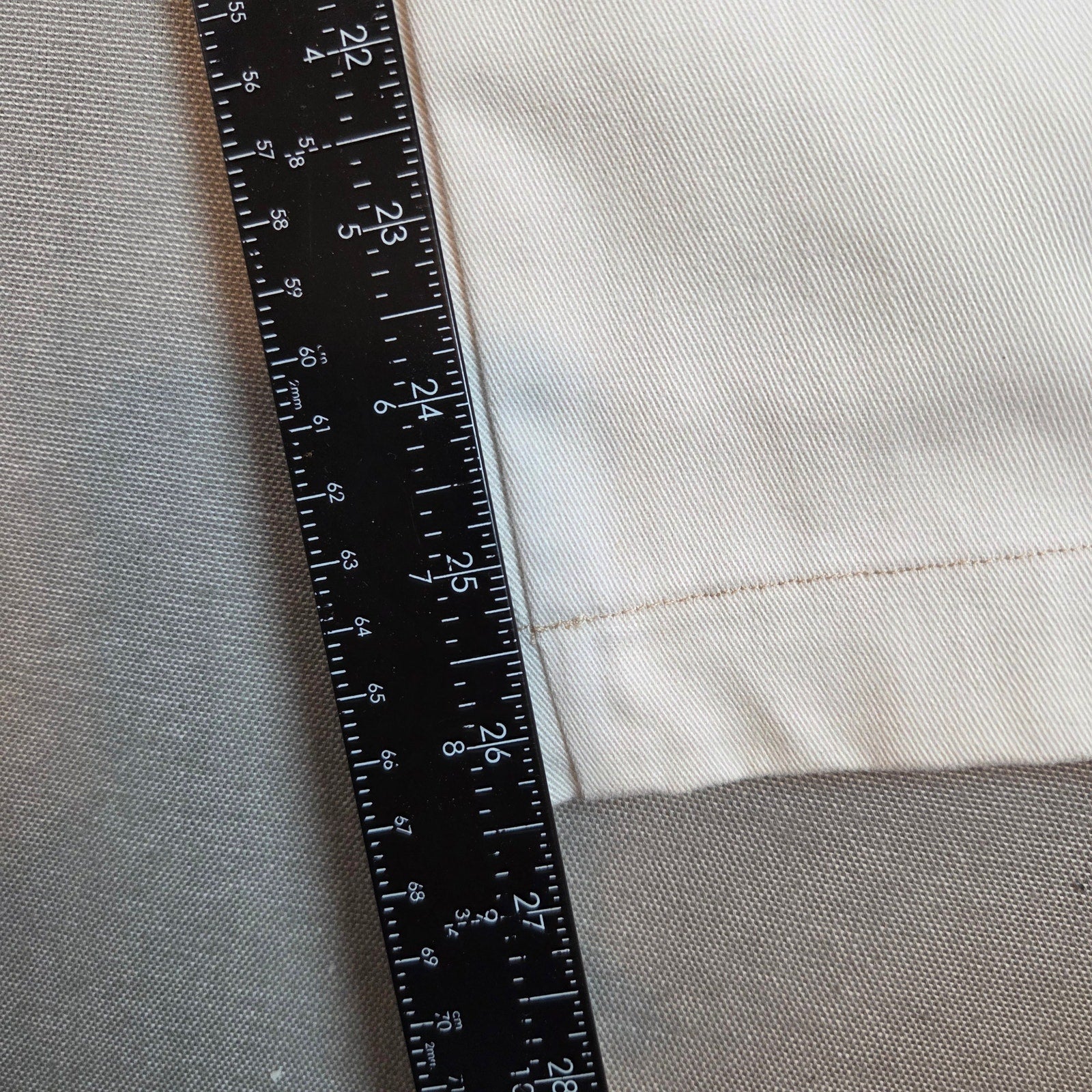 Hill & Archer Men’s Khaki 100% Cotton Pants 38x29 Casual Chino Style