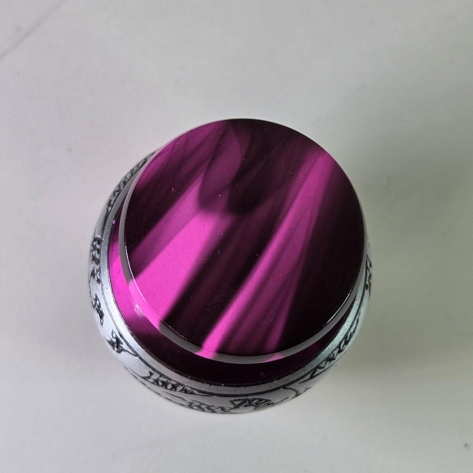 Purple Mist Small Cremation Keepsake, Urn for Ashes 2.75"