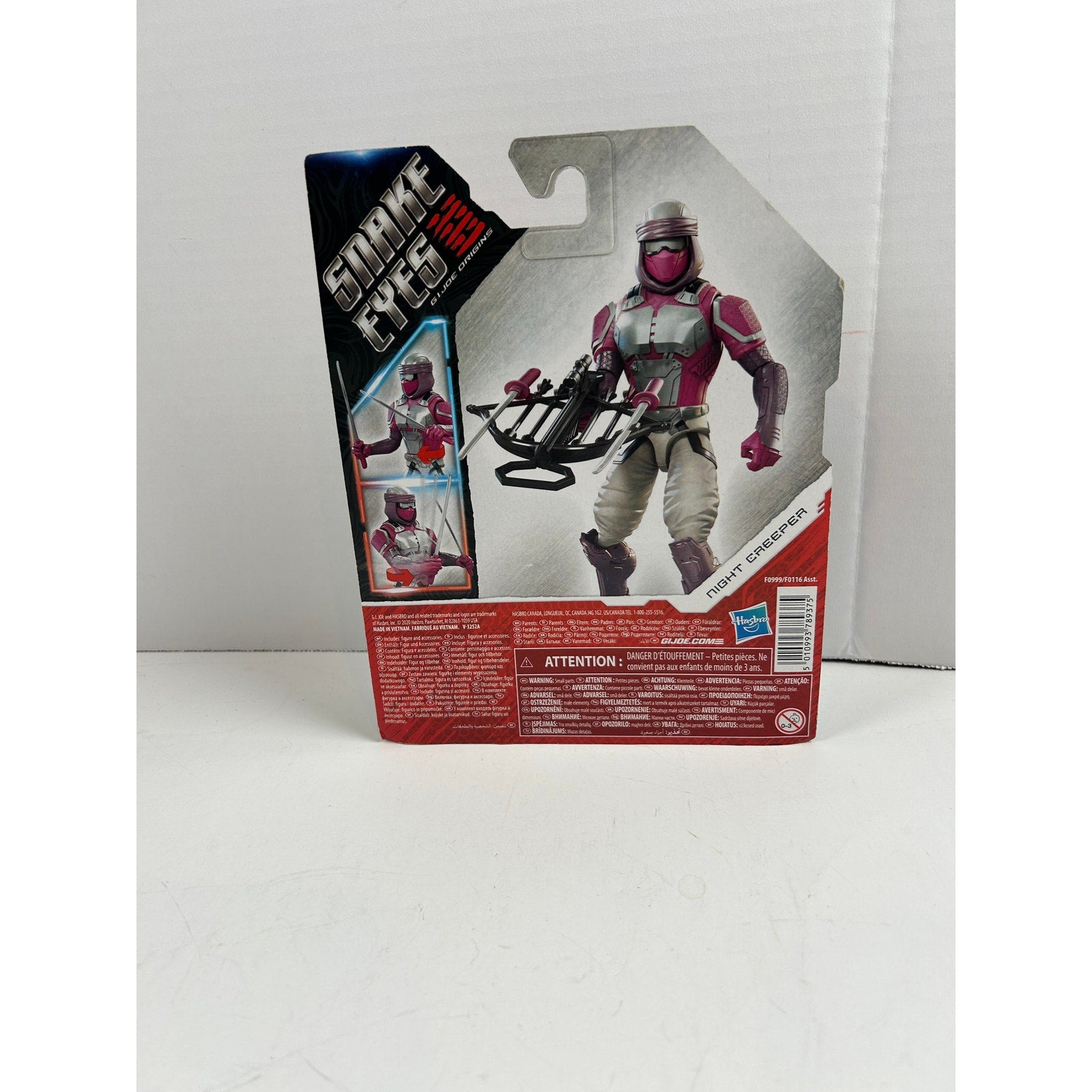 GI Joe Origins Ninja Strike Lot of 4 Storm Shadow Red Ninja Scarlett