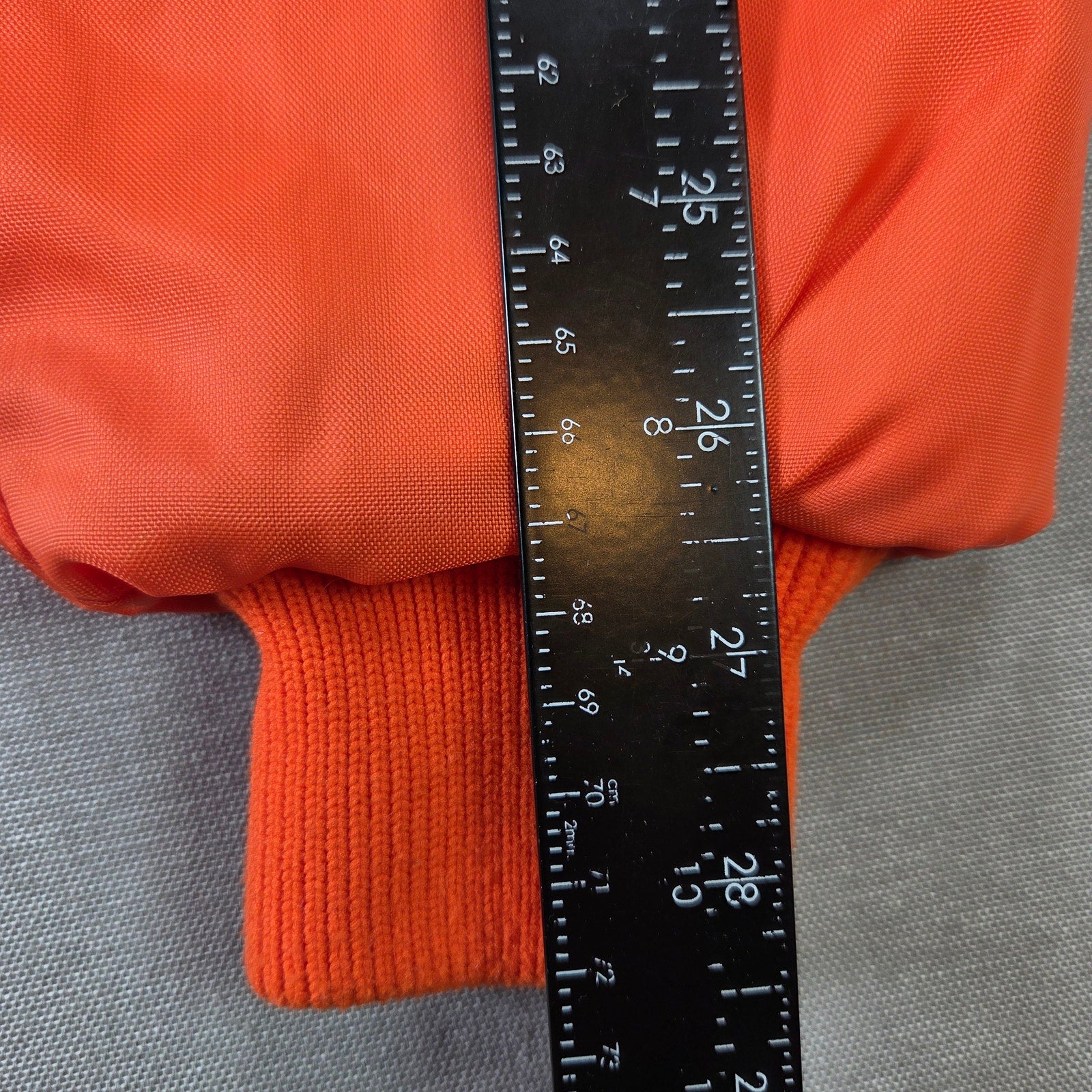 Vintage Swingster Farm Fans Hooded Coach Jacket USA Nylon Mens M Orange