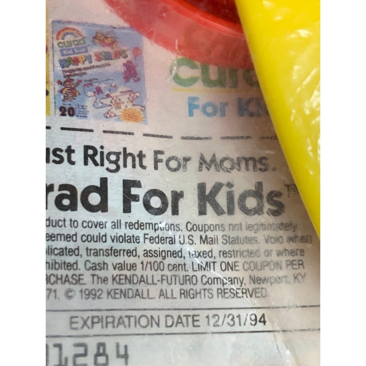 1992 McDonald's Out For Fun Ronald's Bubble Shoe Wand Happy Meal Toy Sealed