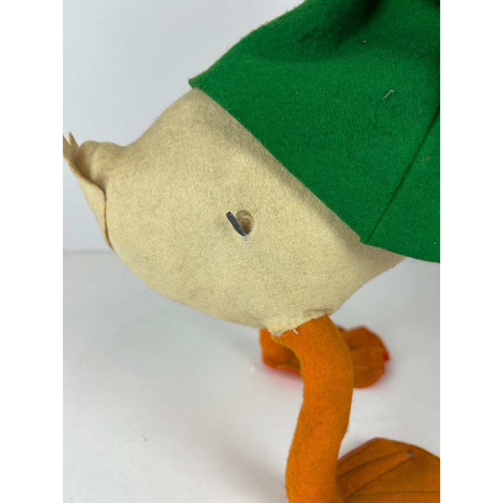 Vintage Wool Felt Donald Duck Figure Made in Italy for Saks Fifth Avenue