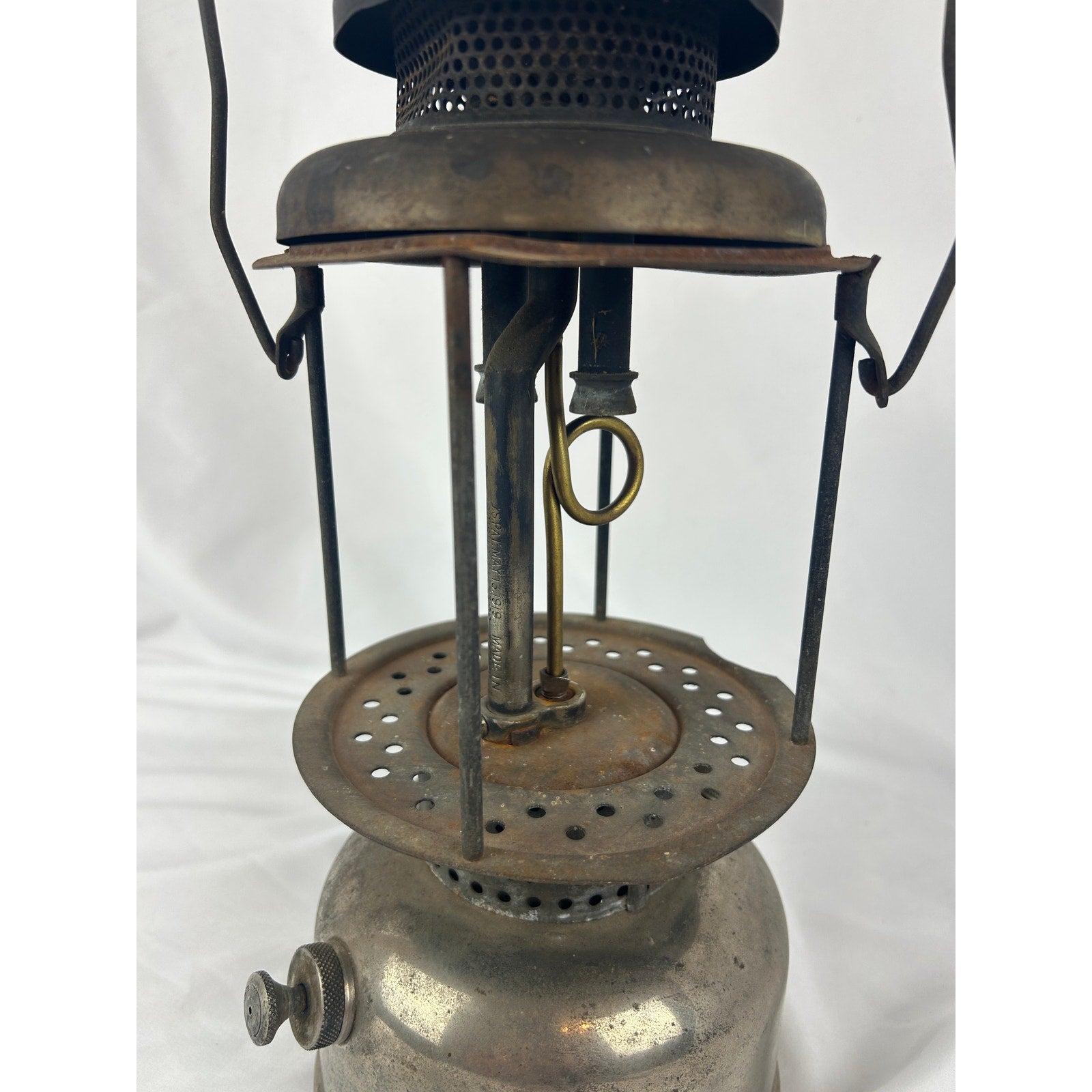 Antique Coleman Air O Lantern Pressure Gas Lantern Wichita Kansas No Globe