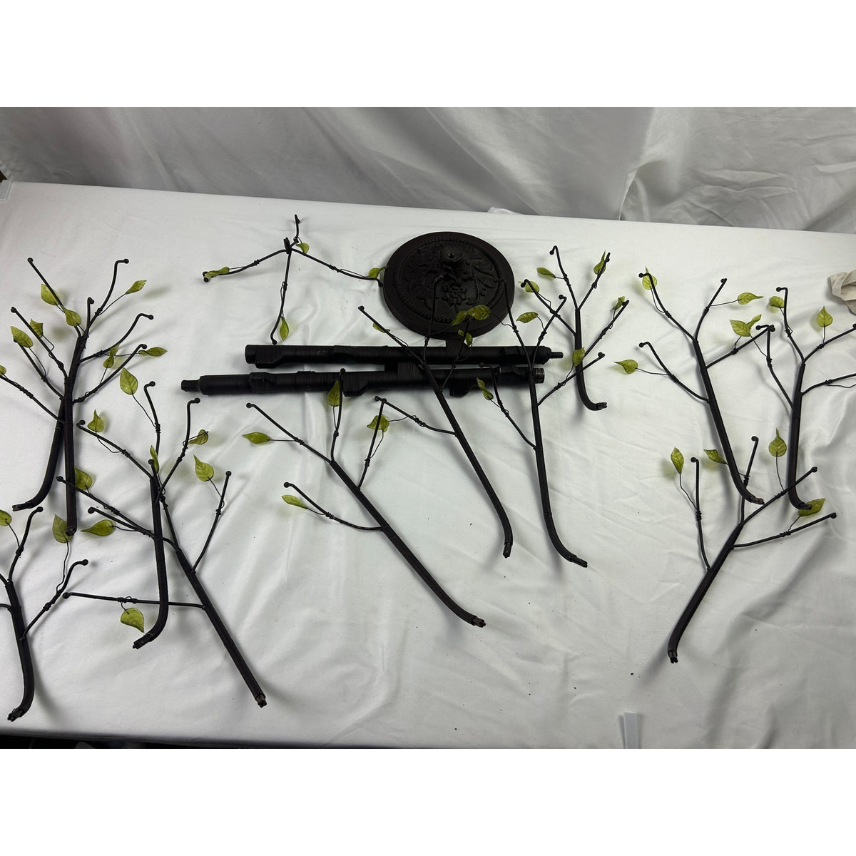 Bards Dark Brown Ornament Twig Tree Metal Display Stand 36in Tall