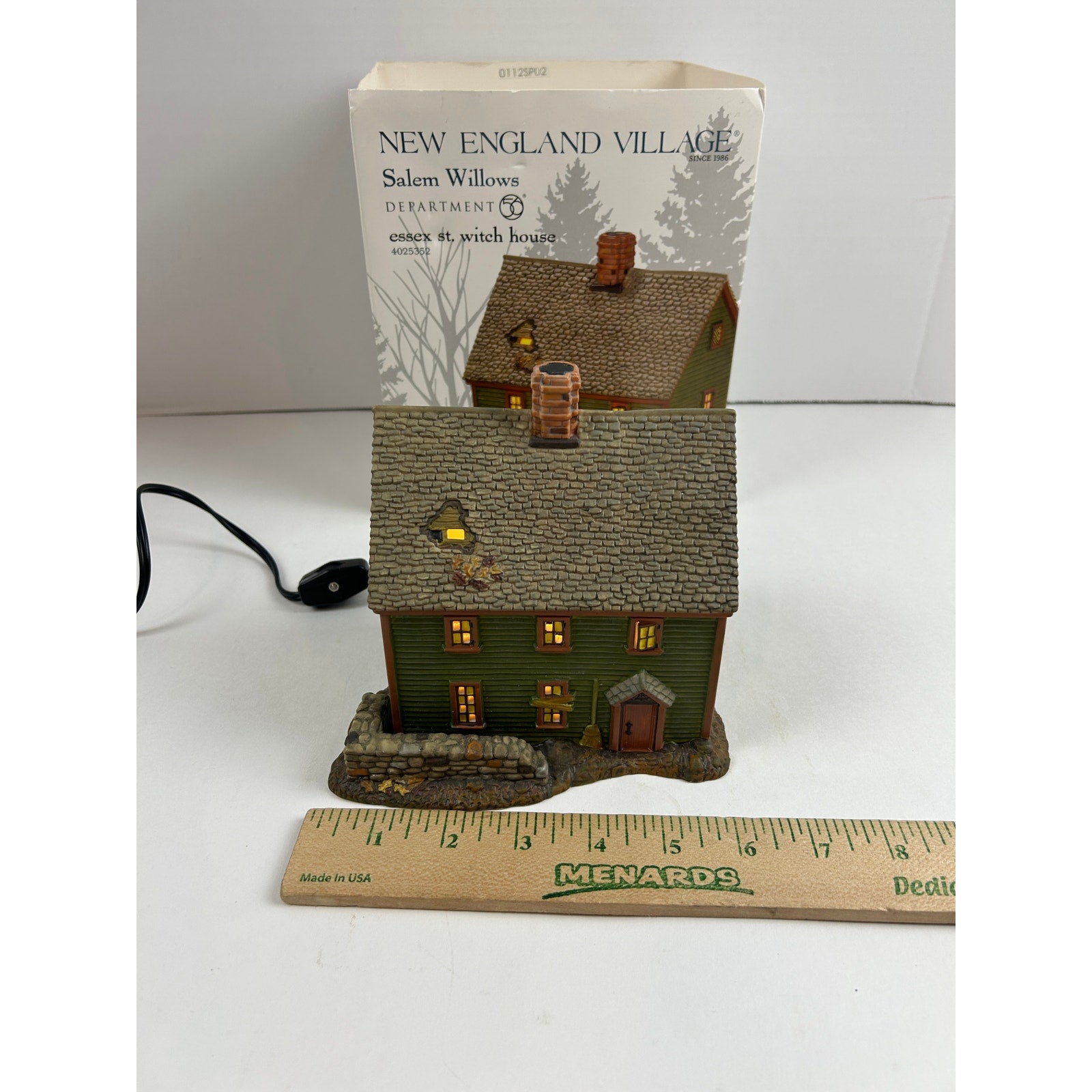 Department 56 Essex St Witch House #4025362 New England Village 2012