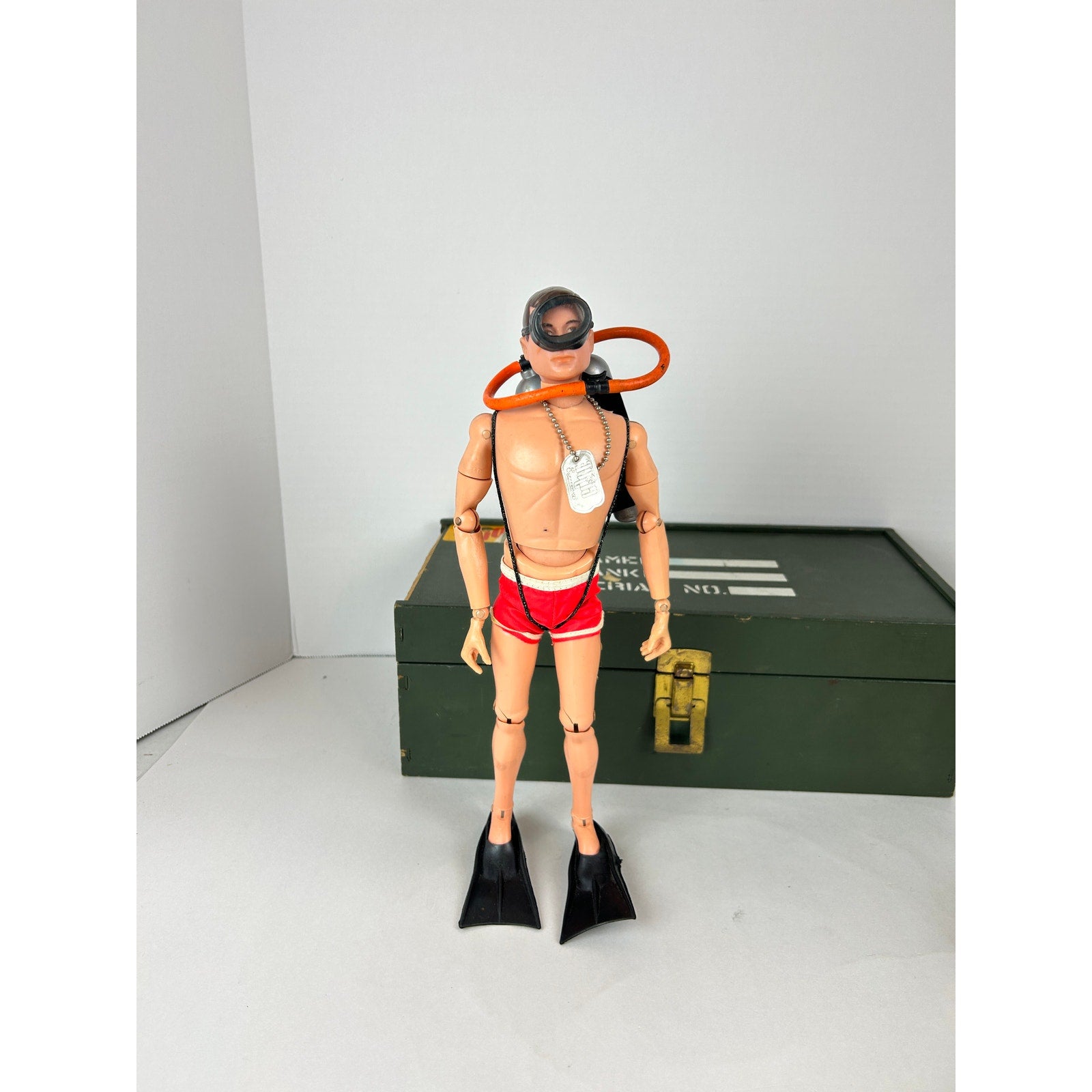 G.I. Joe 1970s Sea Rescue Lot Complete Figure Gear Footlocker Hasbro