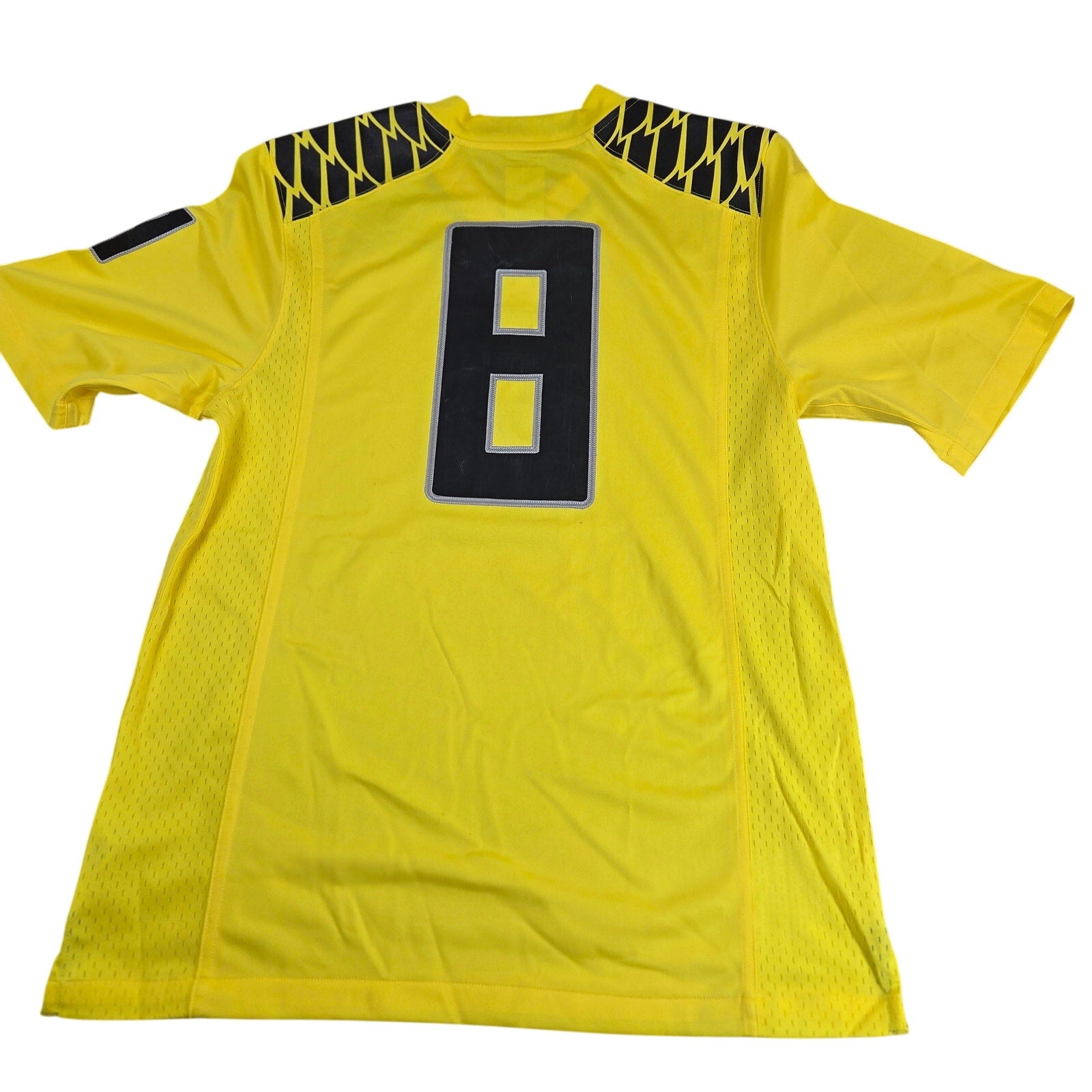 Marcus Mariota Signed Oregon Ducks Nike Limited Jersey Heisman 14 Beckett NWT M