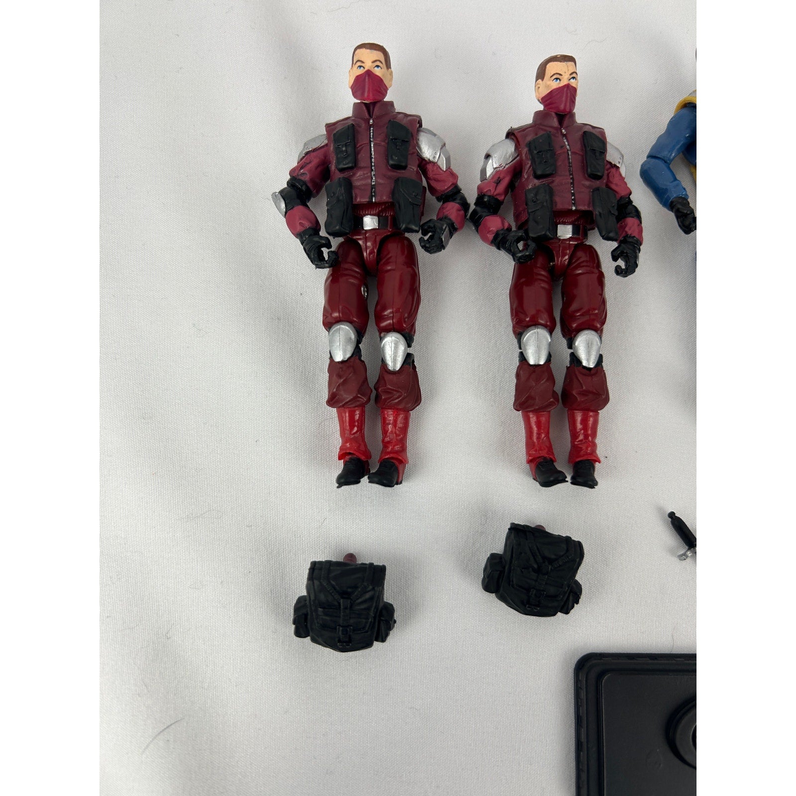 Lot of 8 G.I. Joe Cobra Troopers Officers 25th Anniversary Resolute