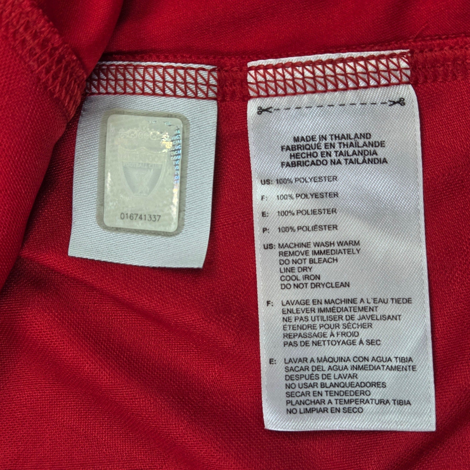 Adidas Liverpool FC Andy Carroll 9 ClimaCool Soccer Jersey Small EPL 2012