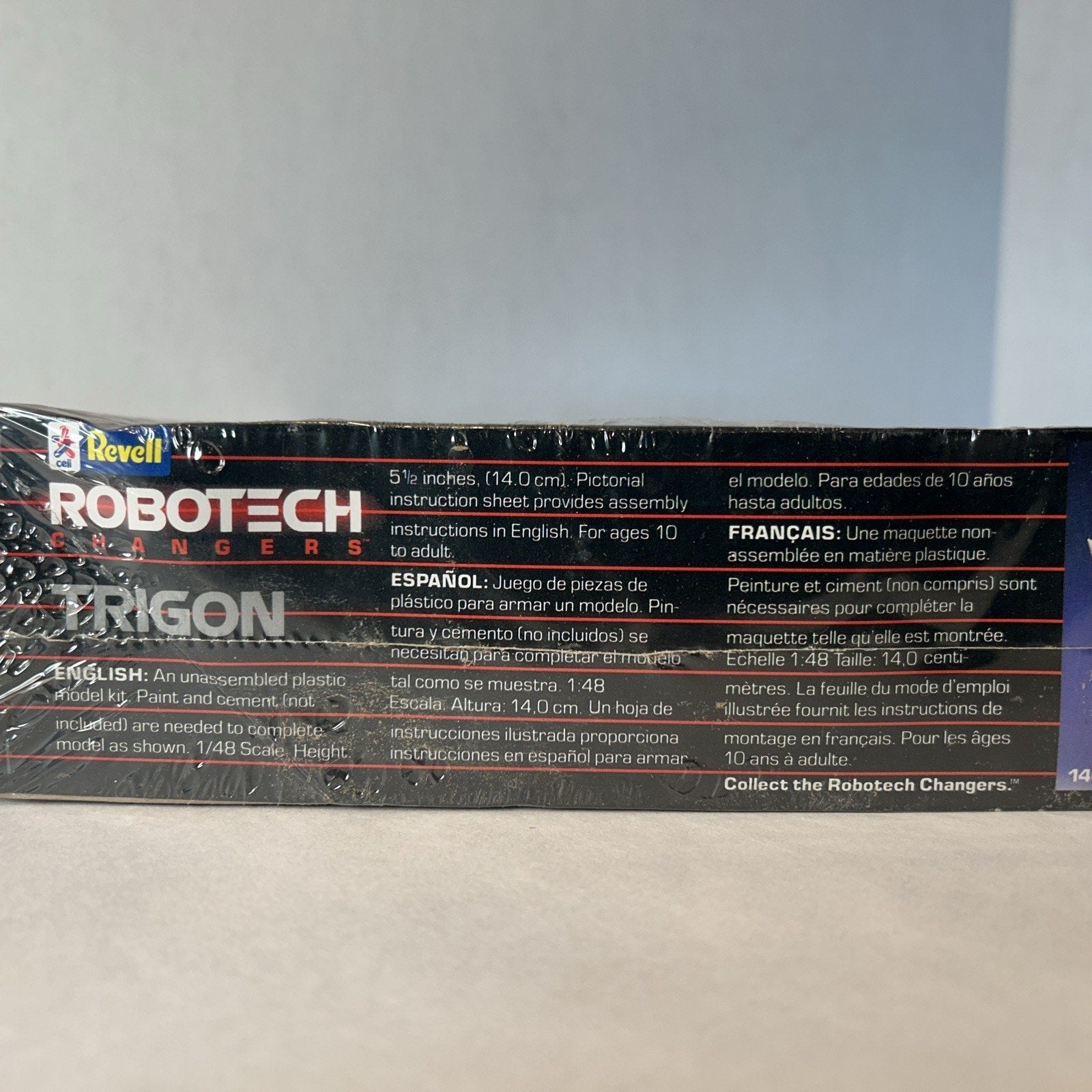 Sealed Revell 1985 Robotech Changers Trigon Transformable Model Kit