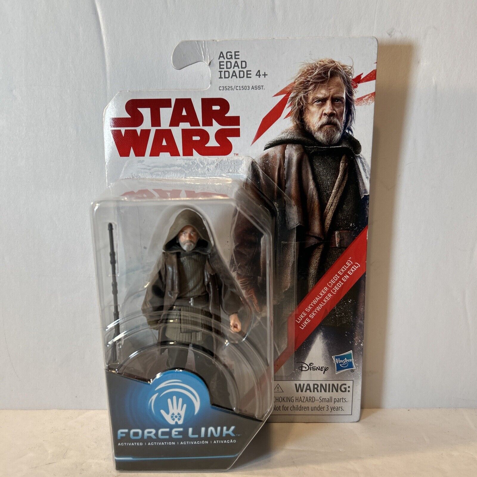Star Wars Luke Skywalker Jedi Exile and General Leia Organa Force Link NIP