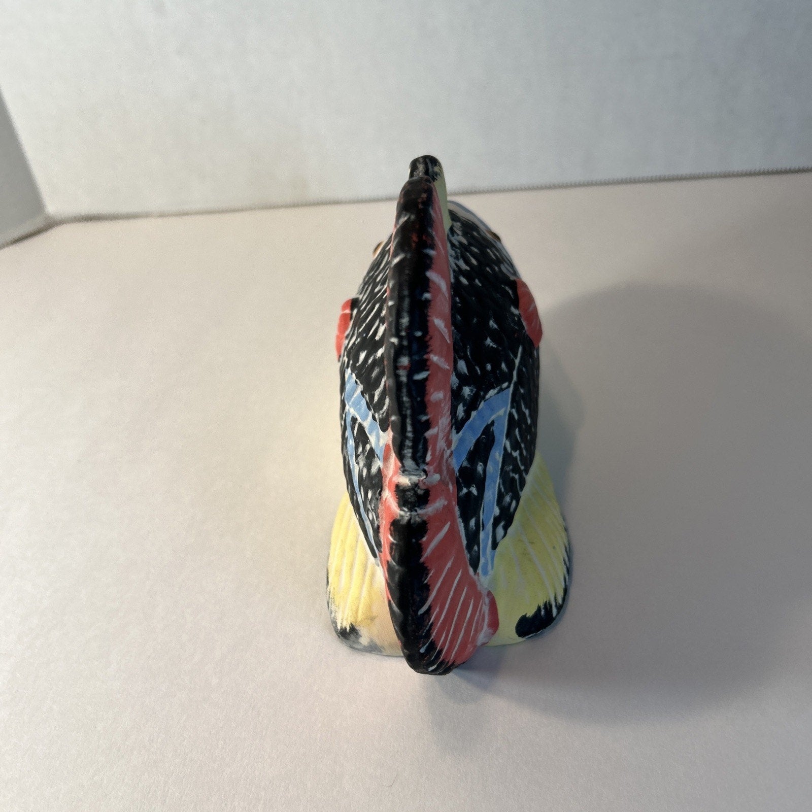 K’s Collection Ceramic Tropical Fish Figurines Lot of 3 Multicolor Home Decor