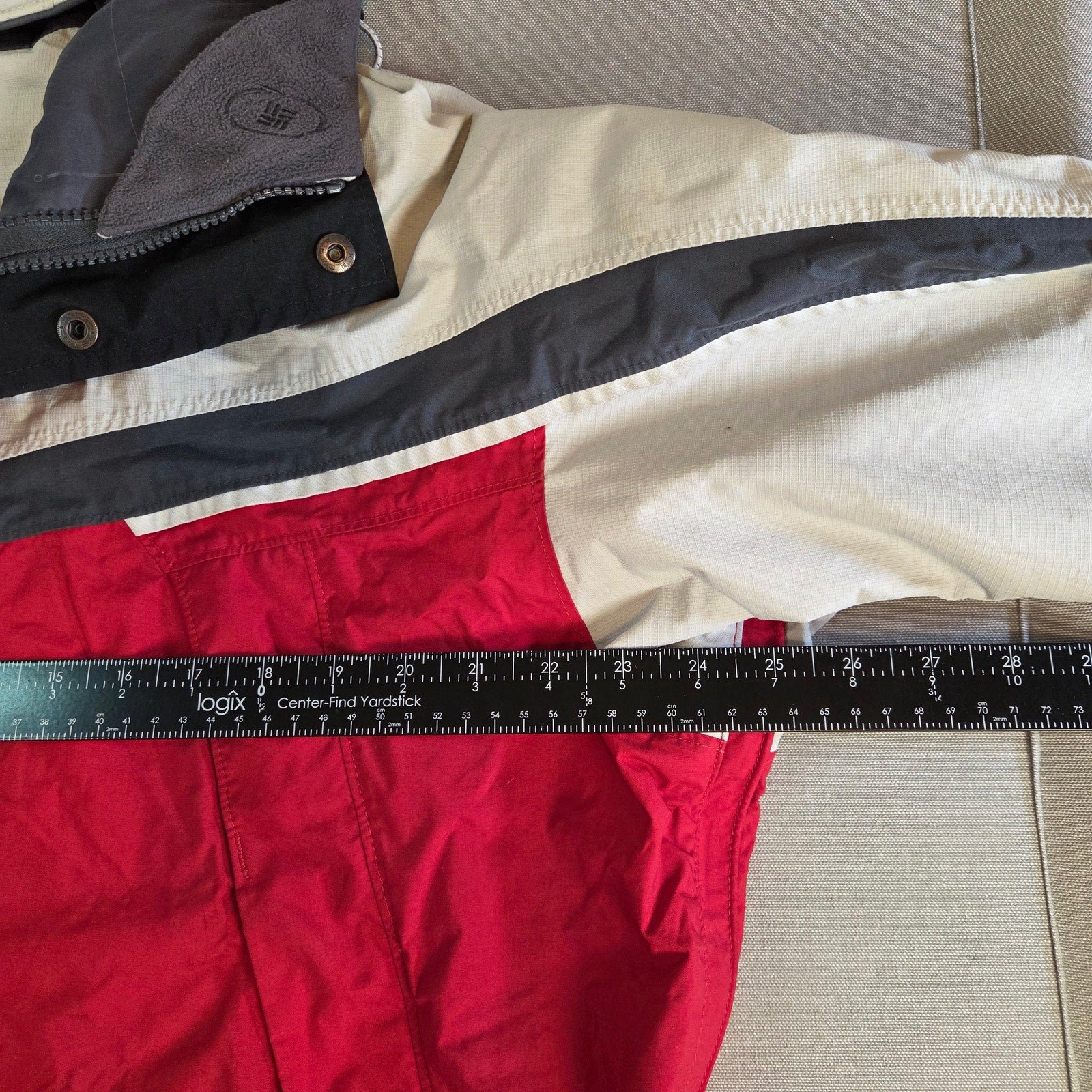 Columbia Vertex Omni-Shield CORE Interchange Jacket Shell Men’s L Red Gray 2004