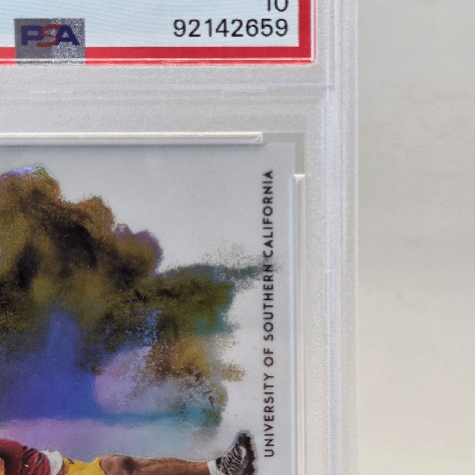 2023 Panini Prizm Draft Picks Caleb Williams Color Blast PSA 10 Gem Mint