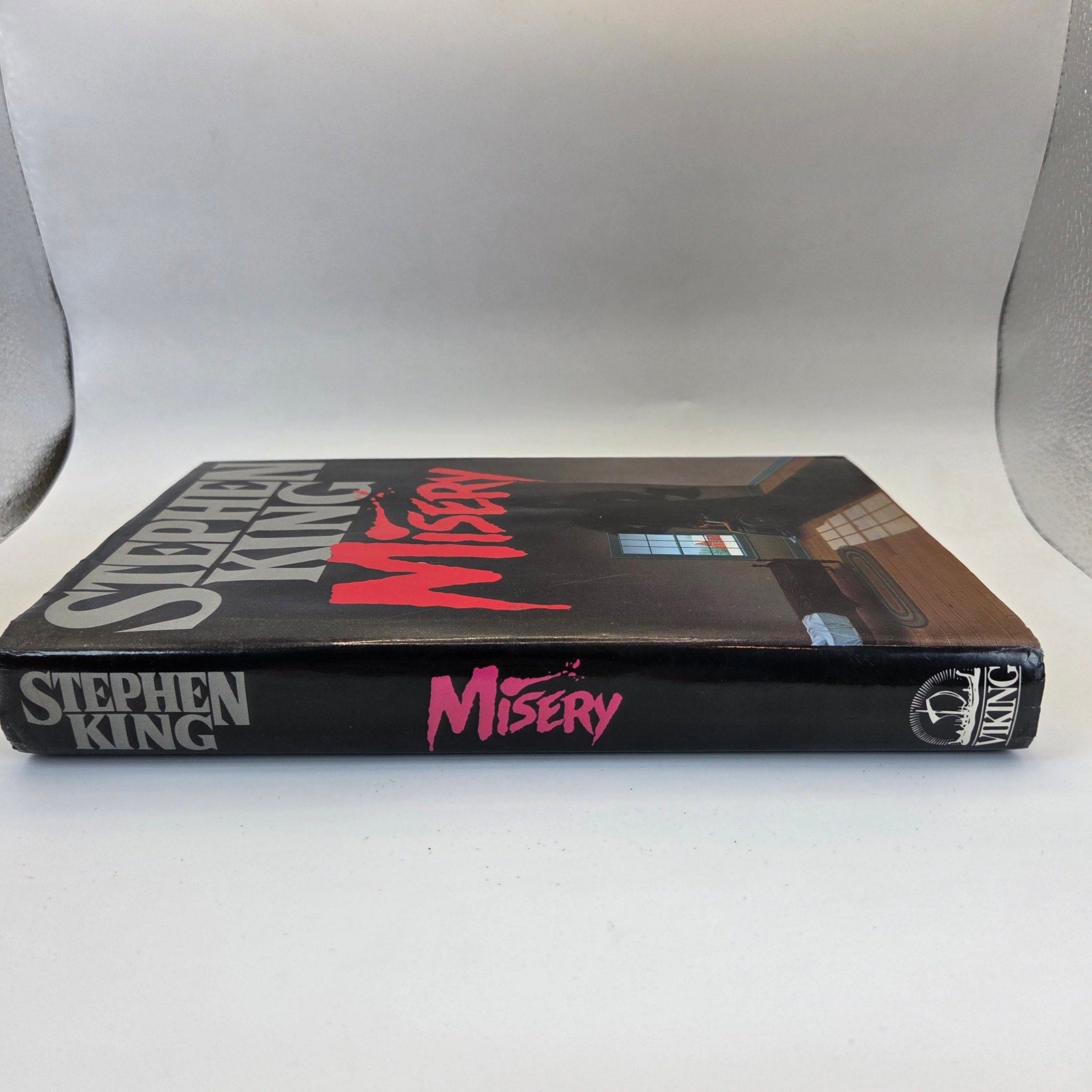 Stephen King Misery 1987 First Edition Hardcover Viking DJ $18.95 Unclipped