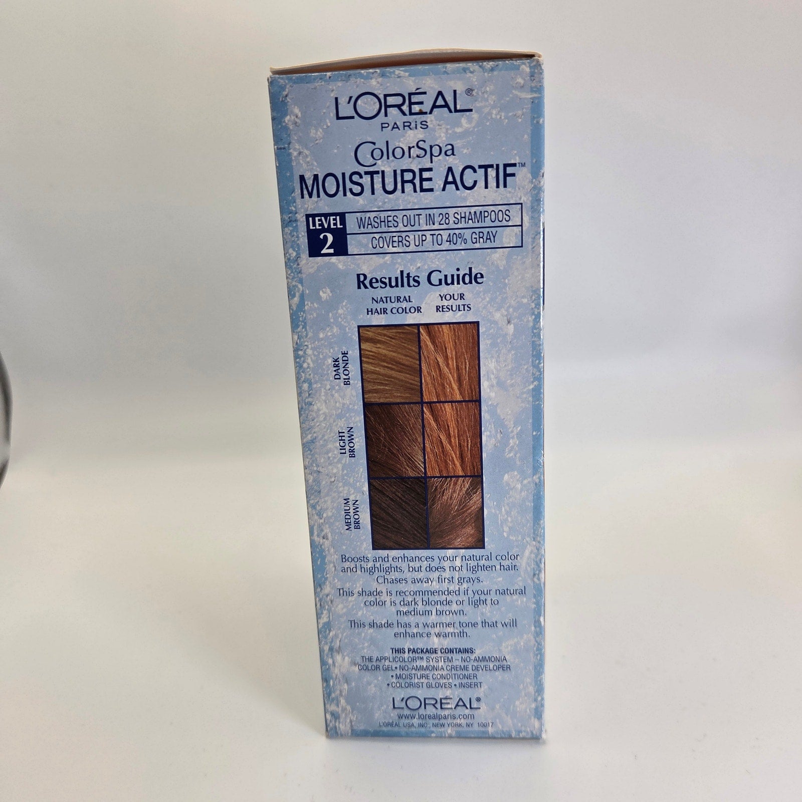 L’Oréal Color Spa Moisture Actif 40 Golden Copper Hair Color – Non Permanent NOS