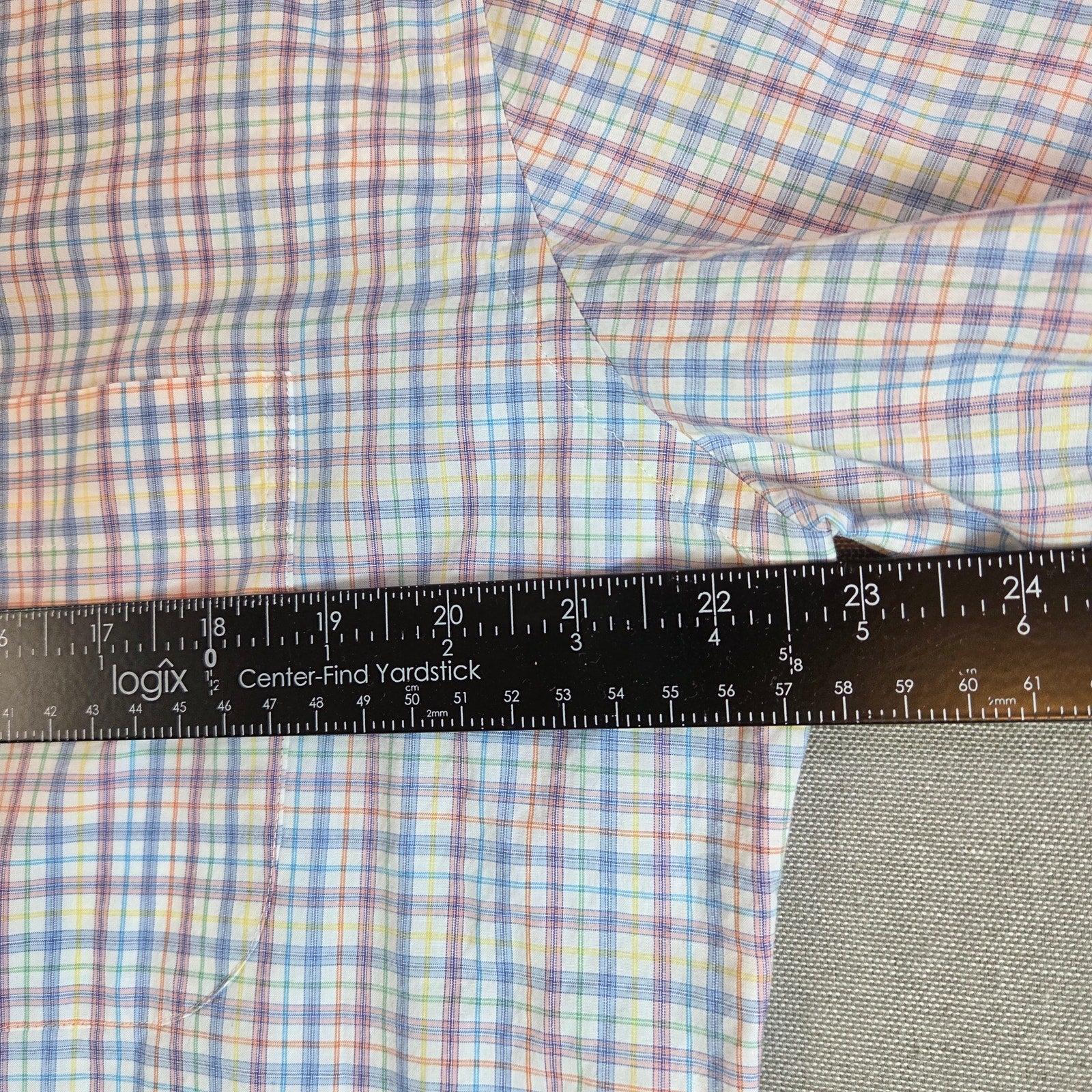 Peter Millar Plaid Button Down Shirt Men’s Size M 100% Cotton Long Sleeve