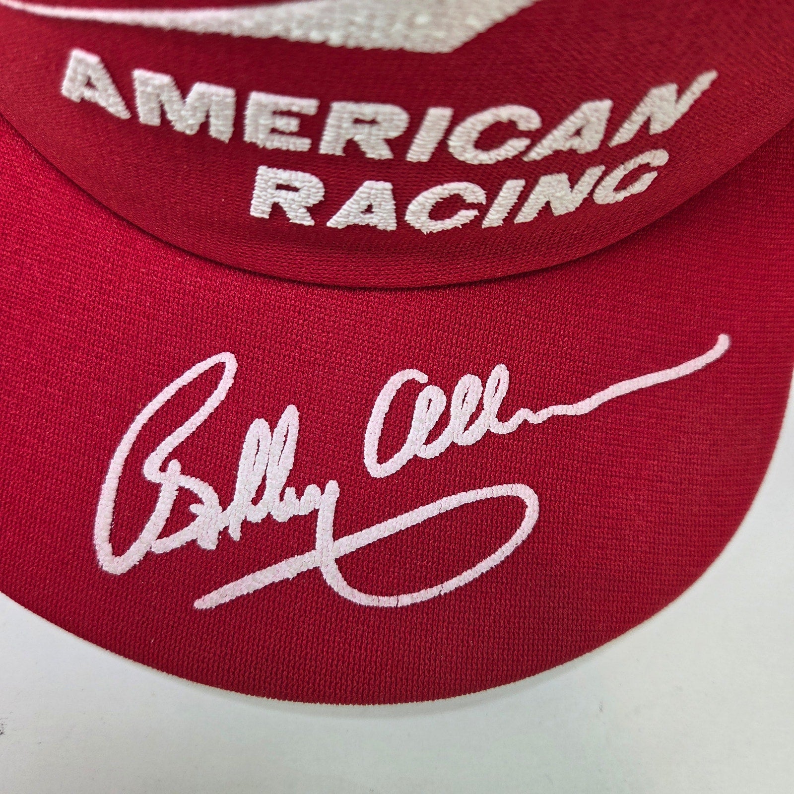 Vintage 1980s Miller American Racing Trucker Hat Bobby Allison Stylemaster USA