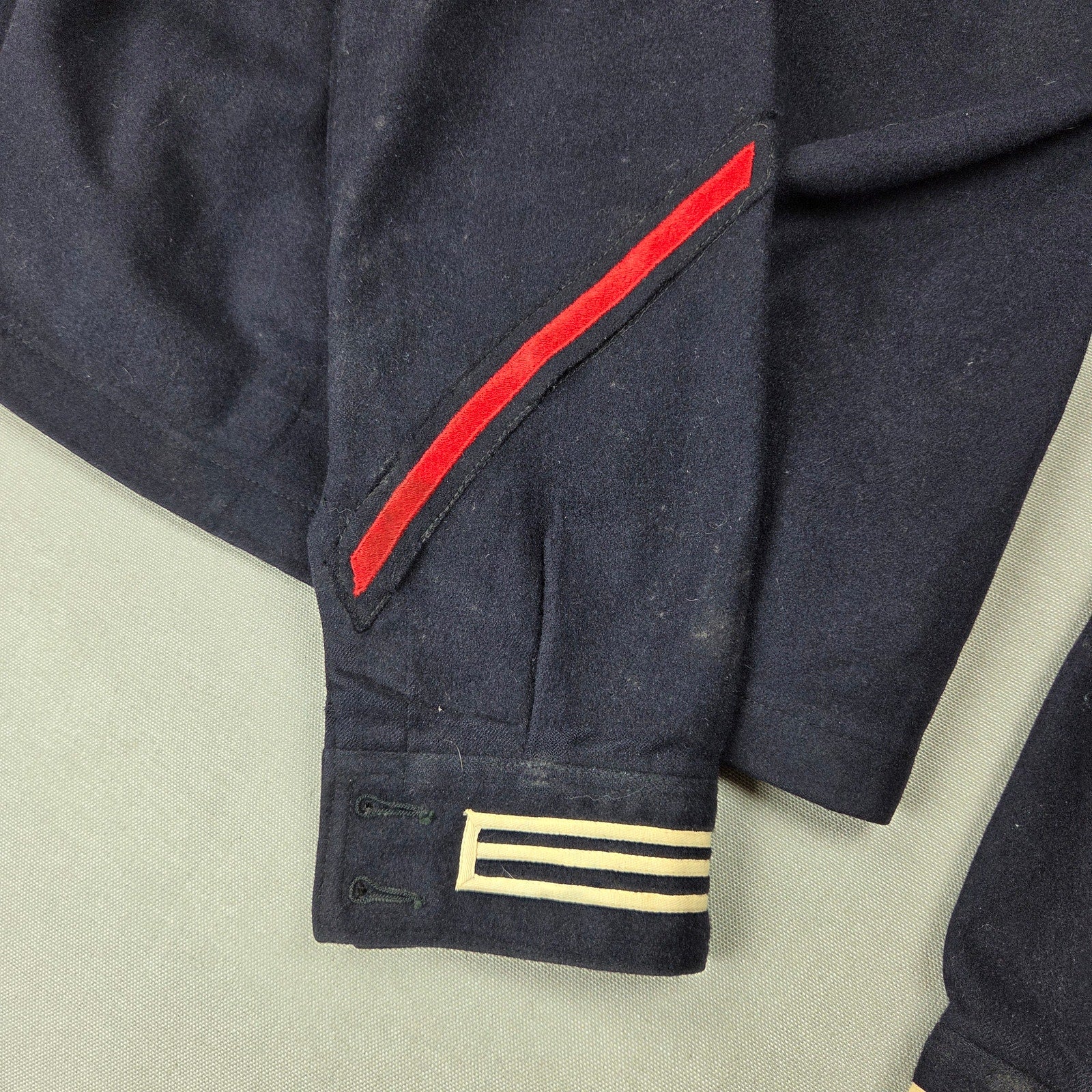 Vintage Seafarer US Navy Dress Blue Crackerjack Uniform Set Dragon BM2 32x29