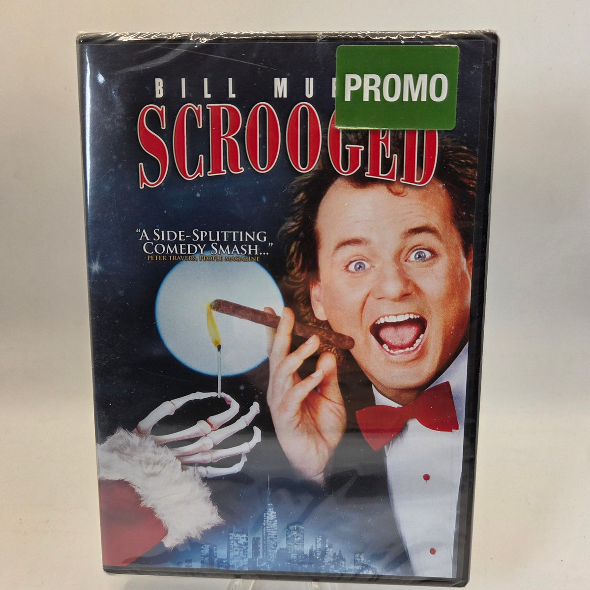 Scrooged DVD Bill Murray 1988 Paramount Widescreen New Sealed PROMO Copy