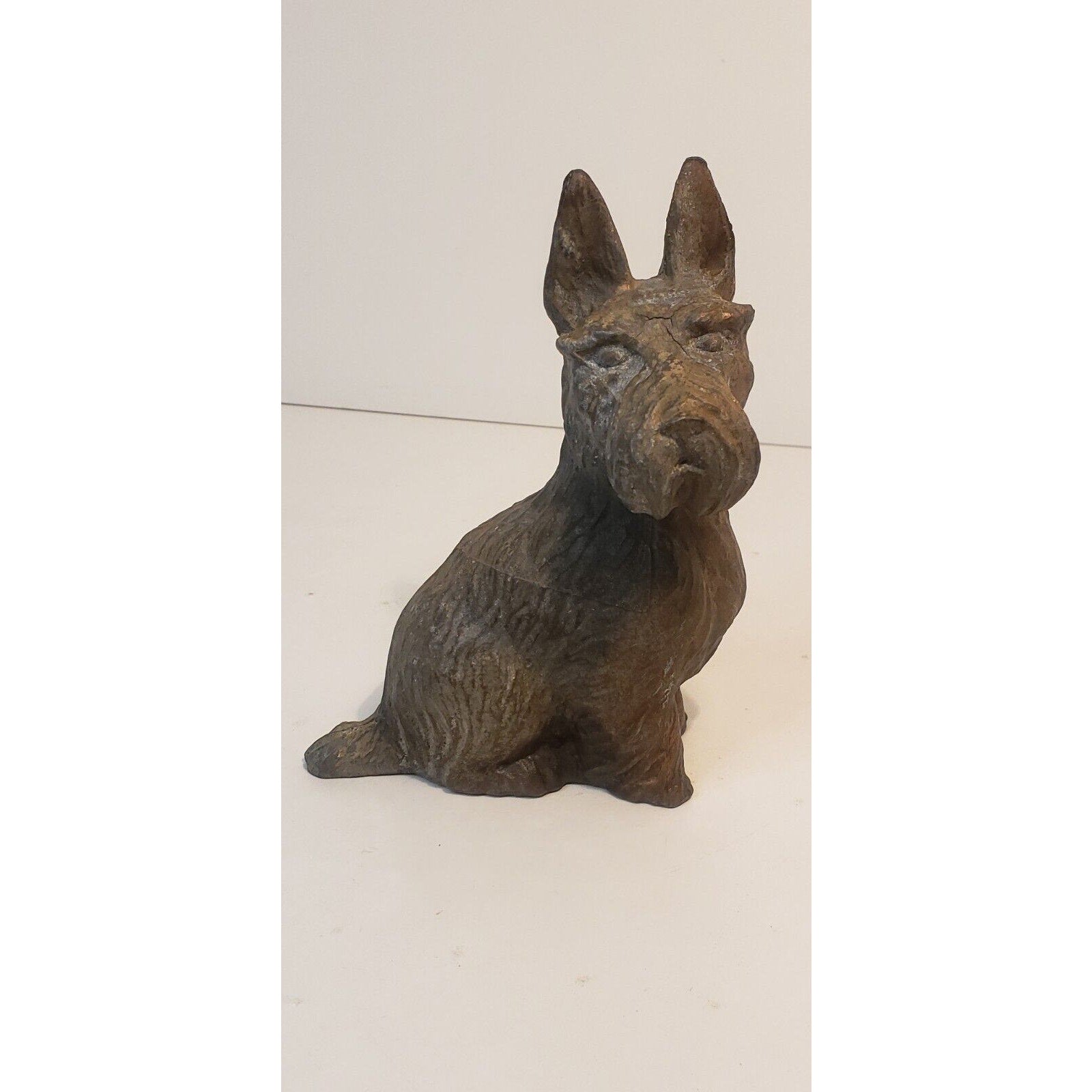 Vintage 5.5" Die-Cast Metal Scottie Terrier Dog Figurine – Heavyweight