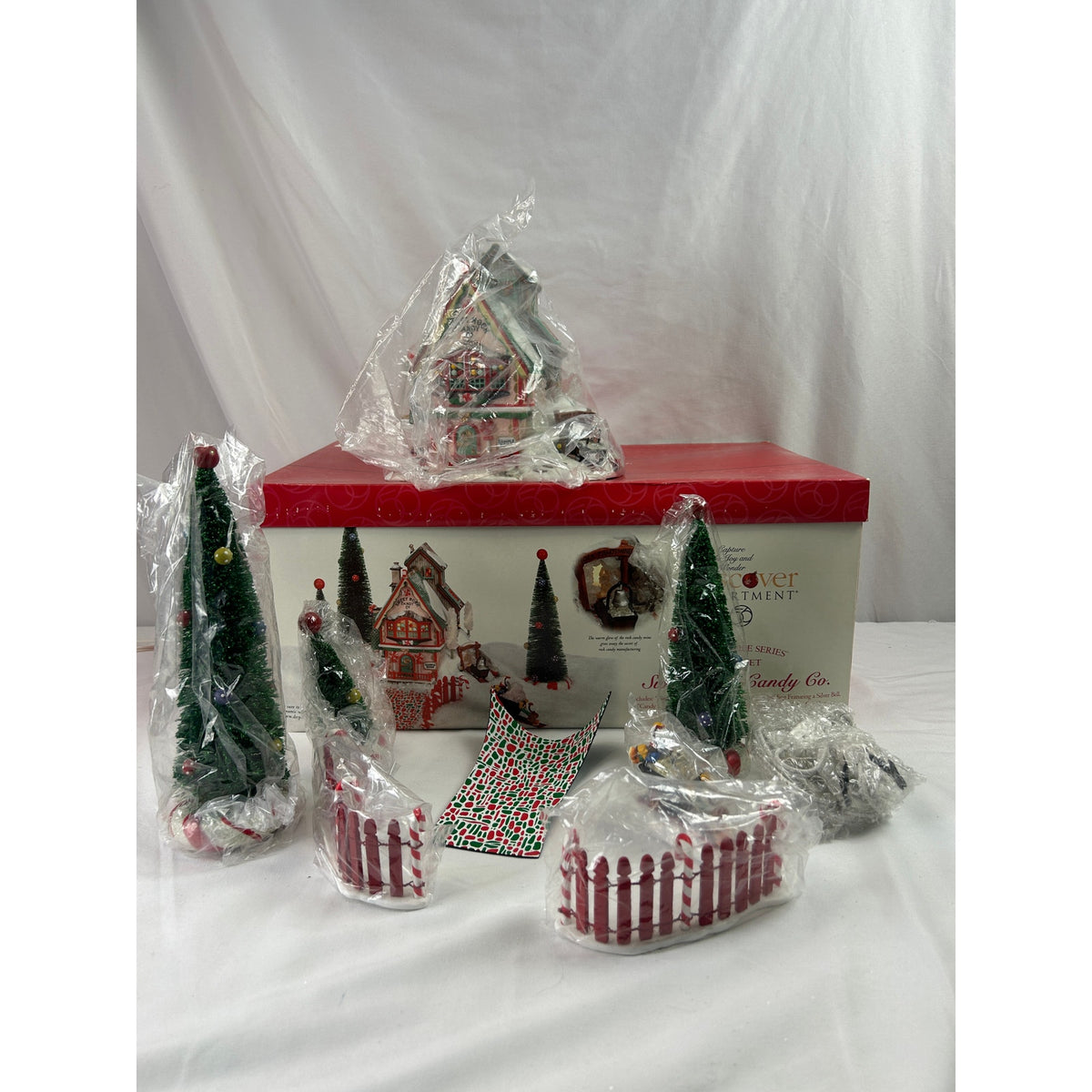 Dept 56 Sweet Rock Candy Co 56725 North Pole Series 9 Pc Gift Set 2000