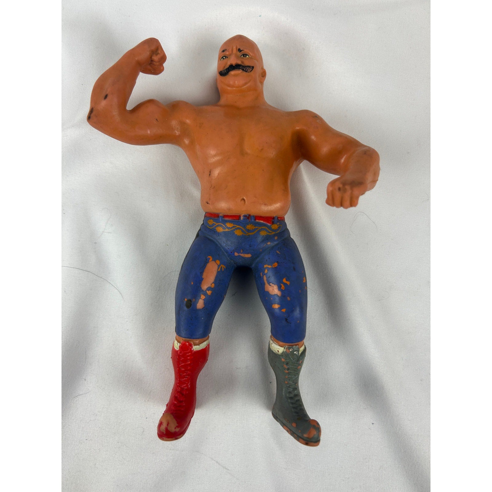1984 WWF Wrestling Superstars 8 Inch Figures Lot of 7 Snuka Studd Andre Hogan