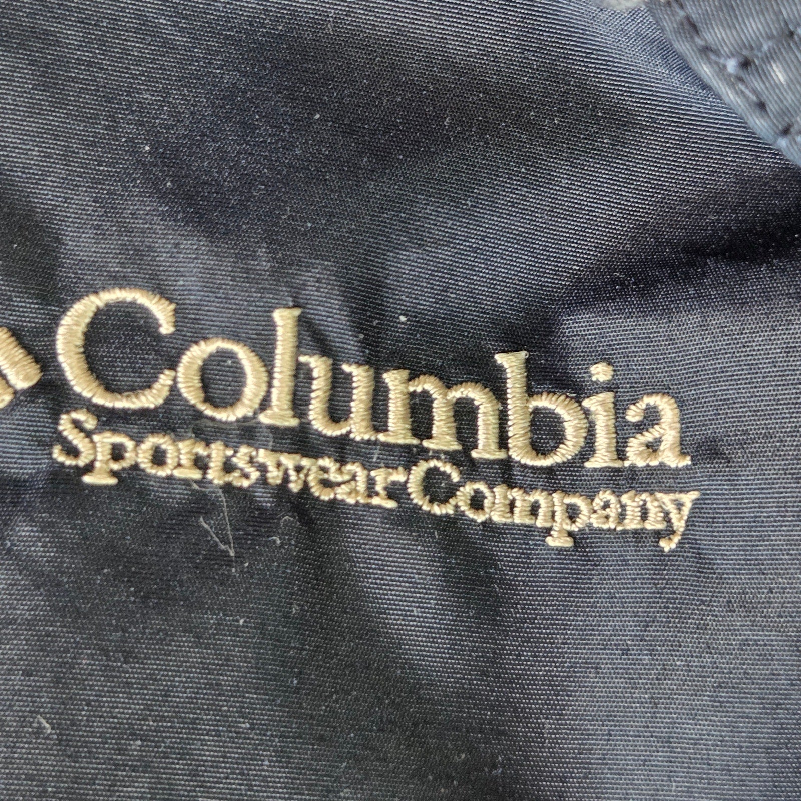 Columbia C.I. Title Bomber Jacket Mens XL Vintage 90s Made Taiwan RN69724