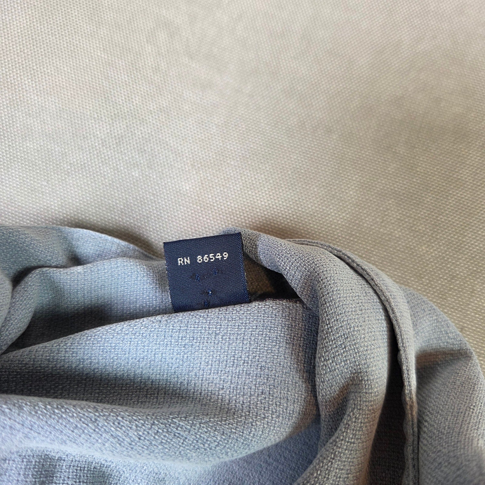 Tommy Bahama Relax Silk Camp Shirt XXL T30440 Pigment Washed Button Front Blue