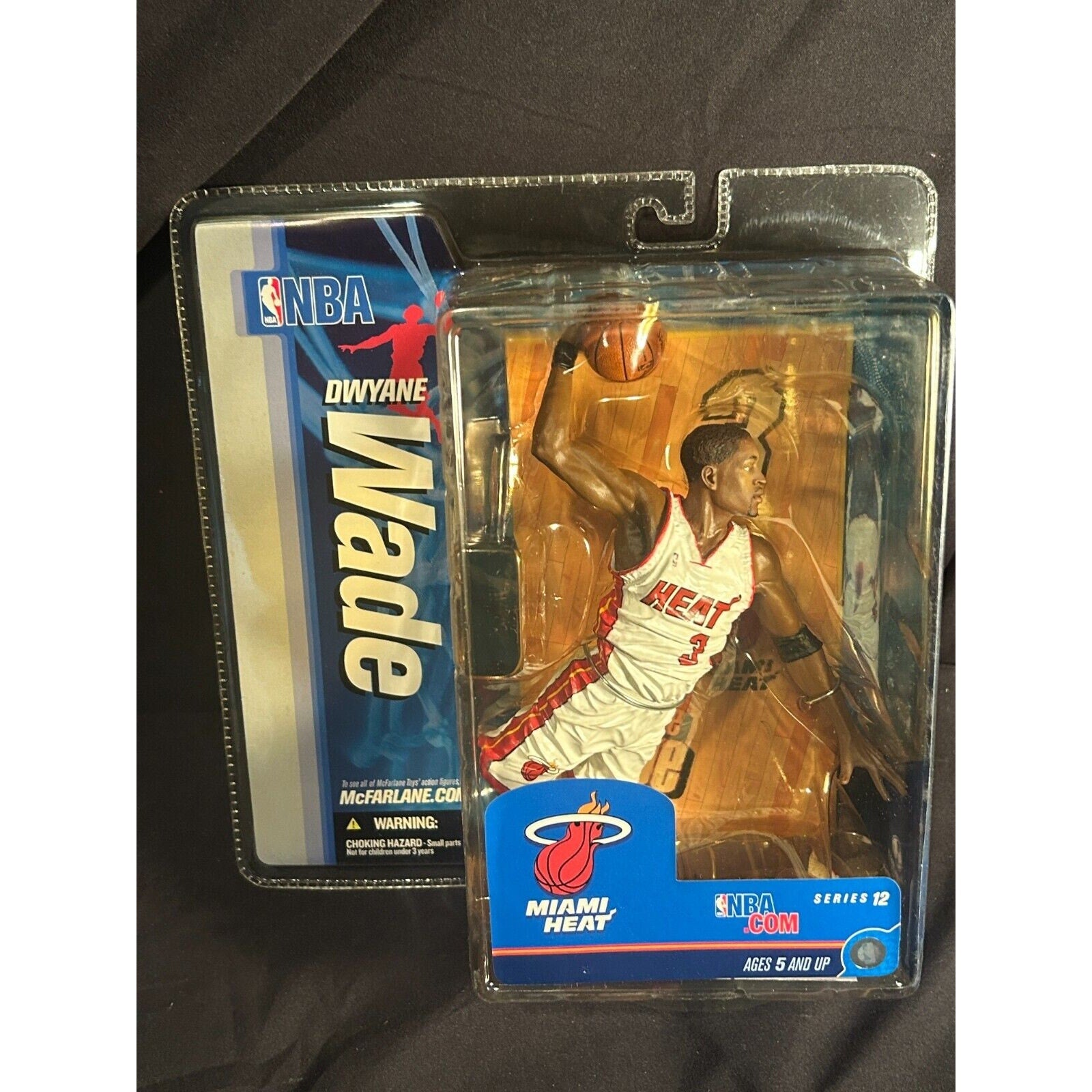 Dwyane Wade 2007 McFarlane Series 12, Miami Heat HOF