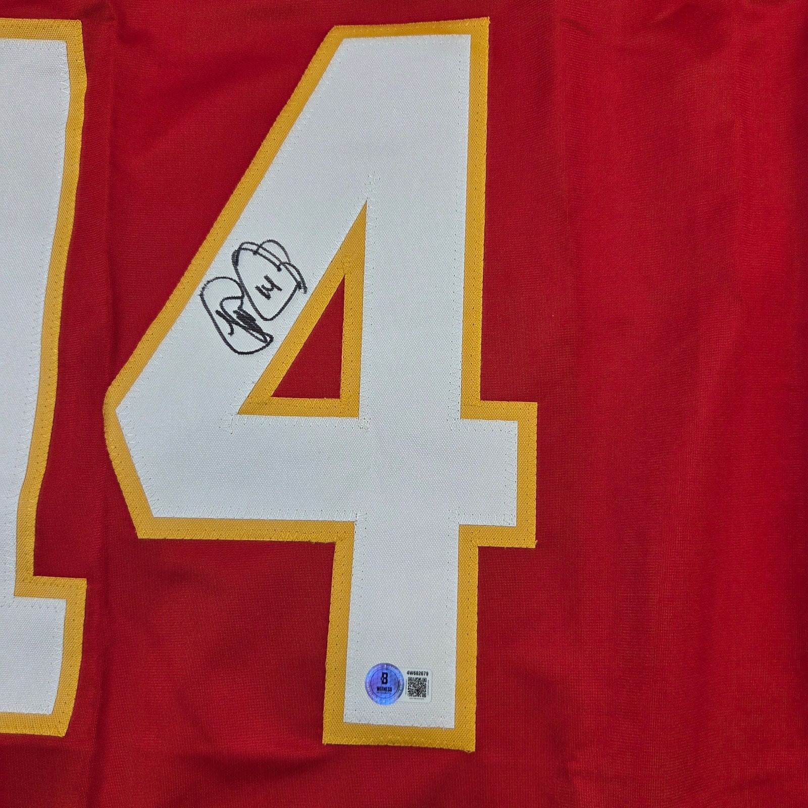 Theoren Fleury Signed Calgary Flames Custom Jersey BAS Witness Certified