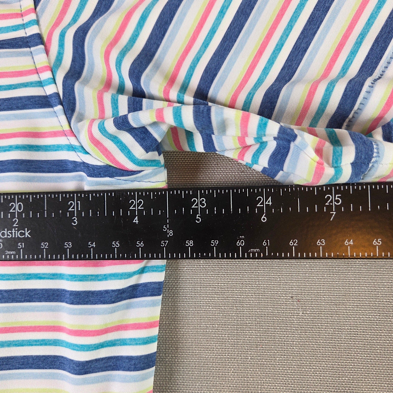 Peter Millar Summer Comfort Golf Polo Shirt Striped Performance Men M