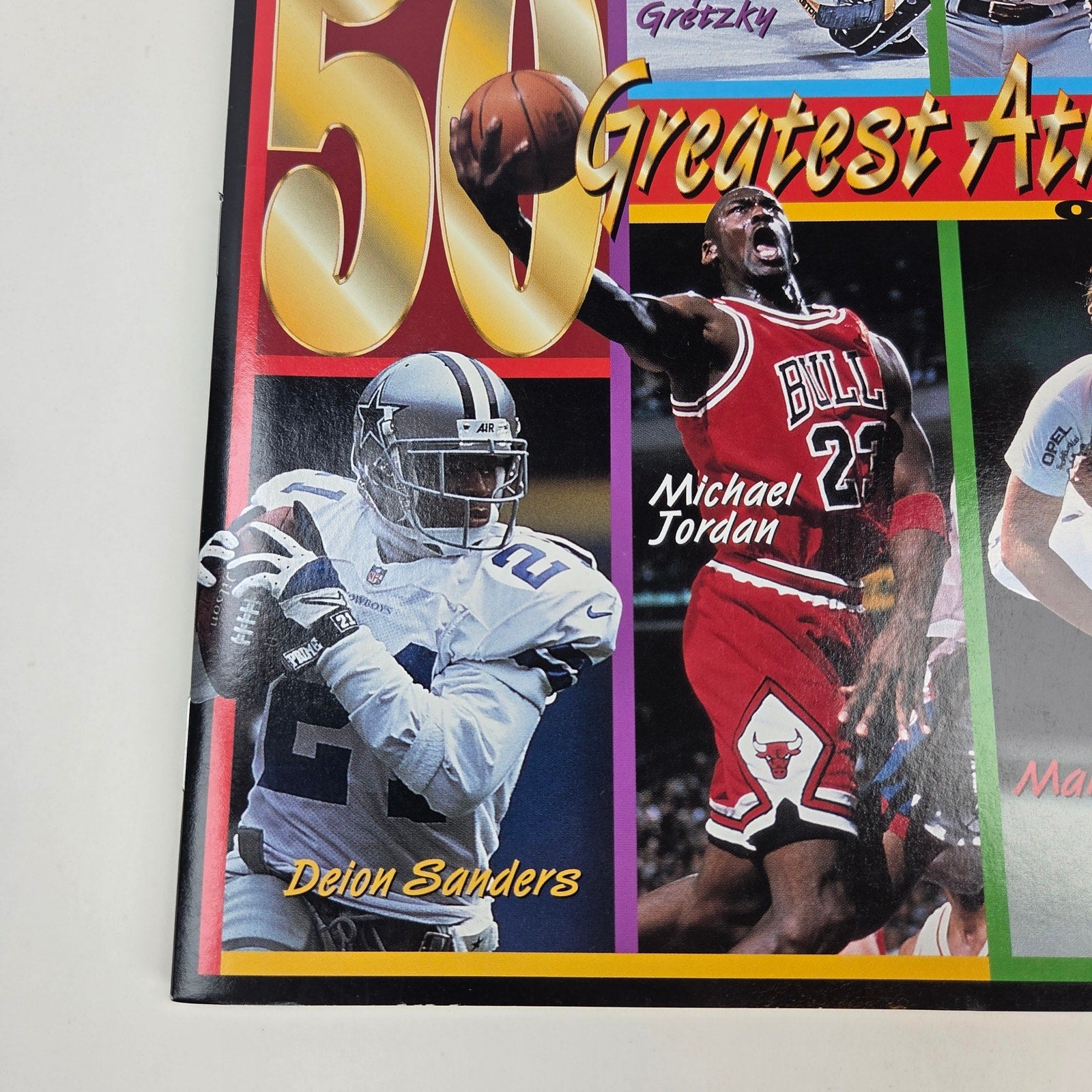 Sports Illustrated For Kids Extra 1998 50 Greatest Athletes Jordan Poster