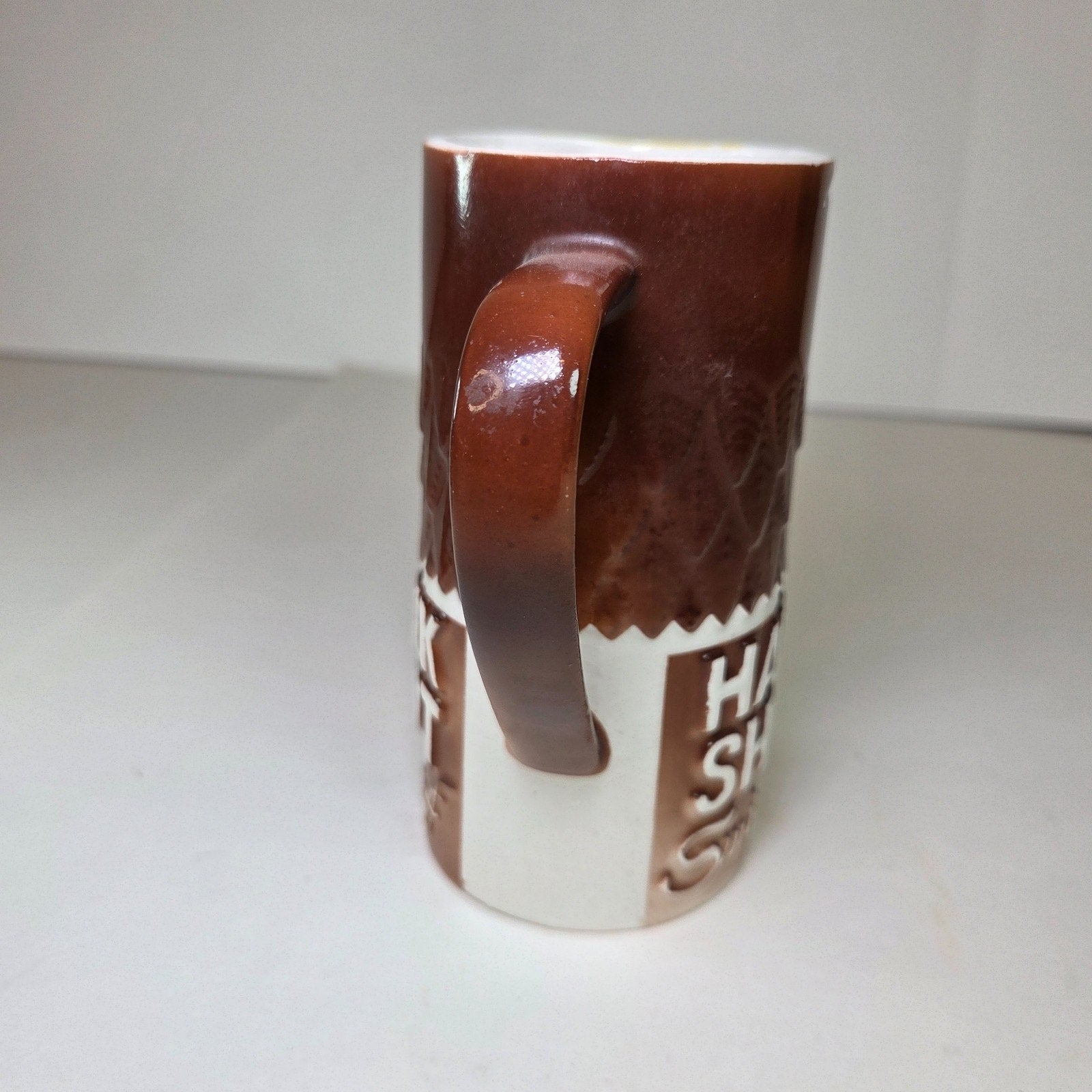 1976 Smirnoff Hawk Shot Eagle Head Mug by McCoy – Vintage Barware 5.25”