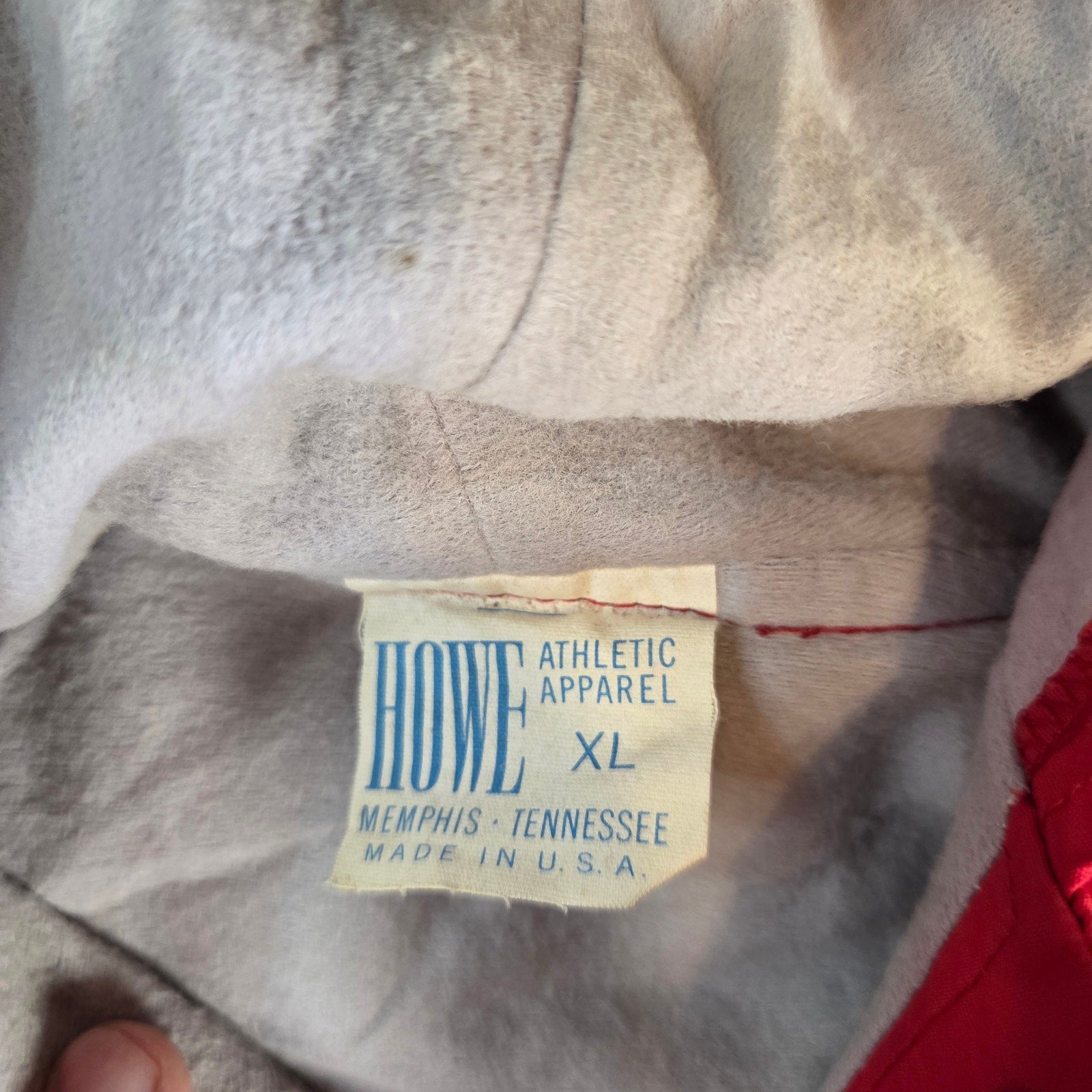 1984 Memphis Showboats USFL Rain Jacket Howe Athletic Apparel XL Made in USA