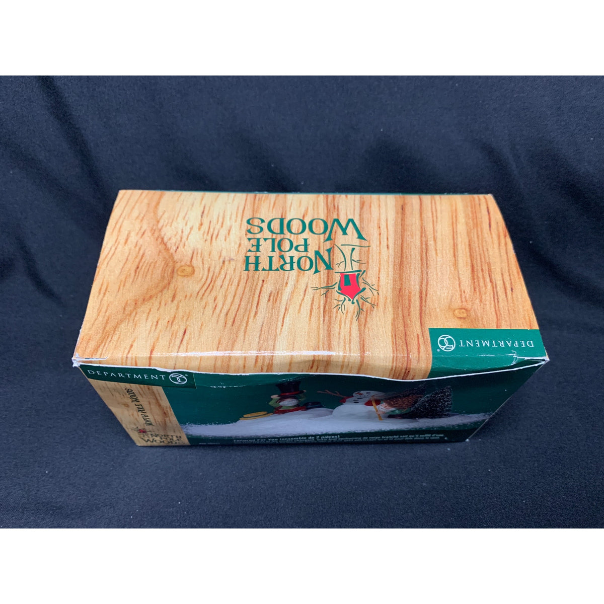 Dept 56 Tailored For You 56921 North Pole Woods Set of 2 Retired 2000