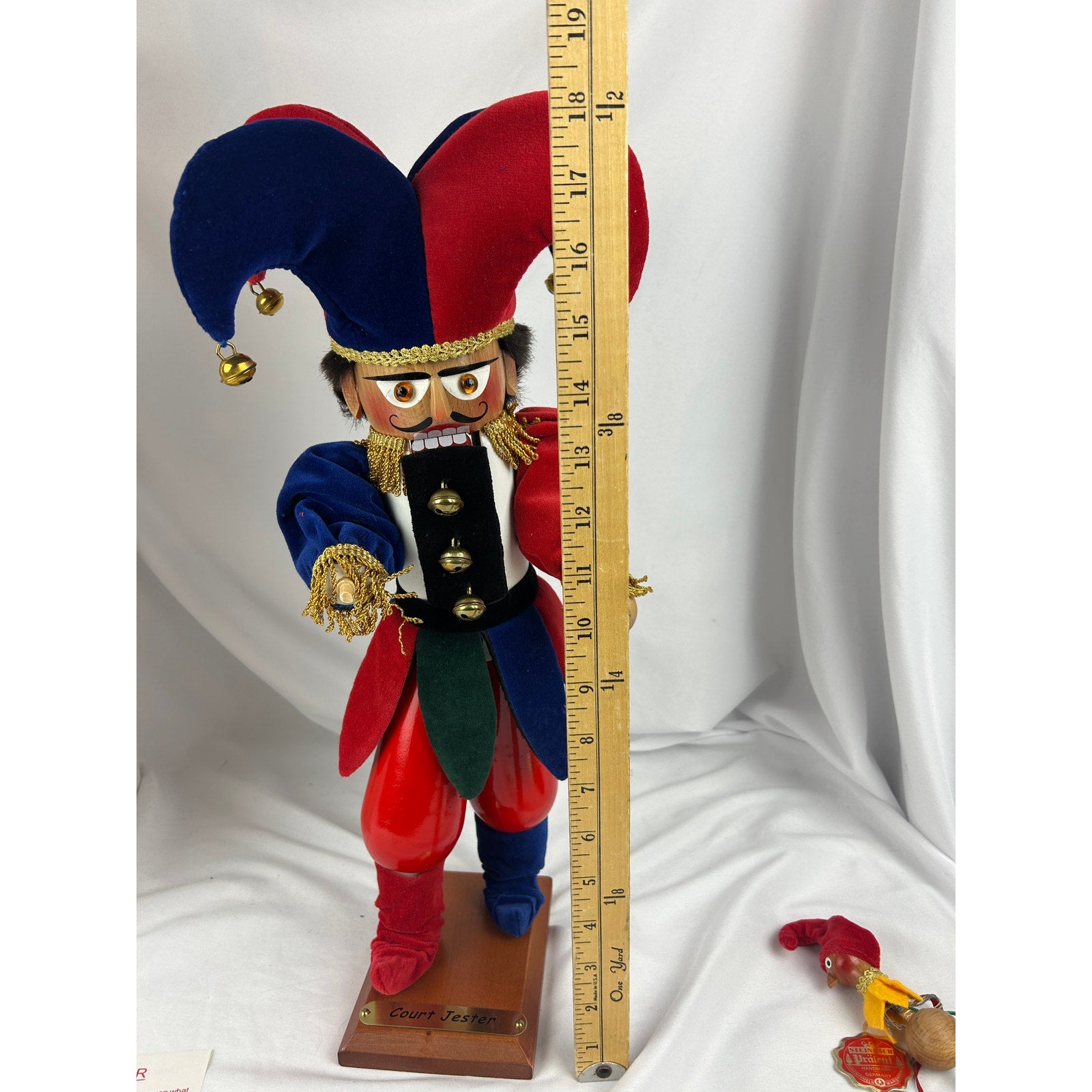 Steinbach Court Jester Nutcracker Ltd 274/7500 Adrian Taron Box Tags Germany