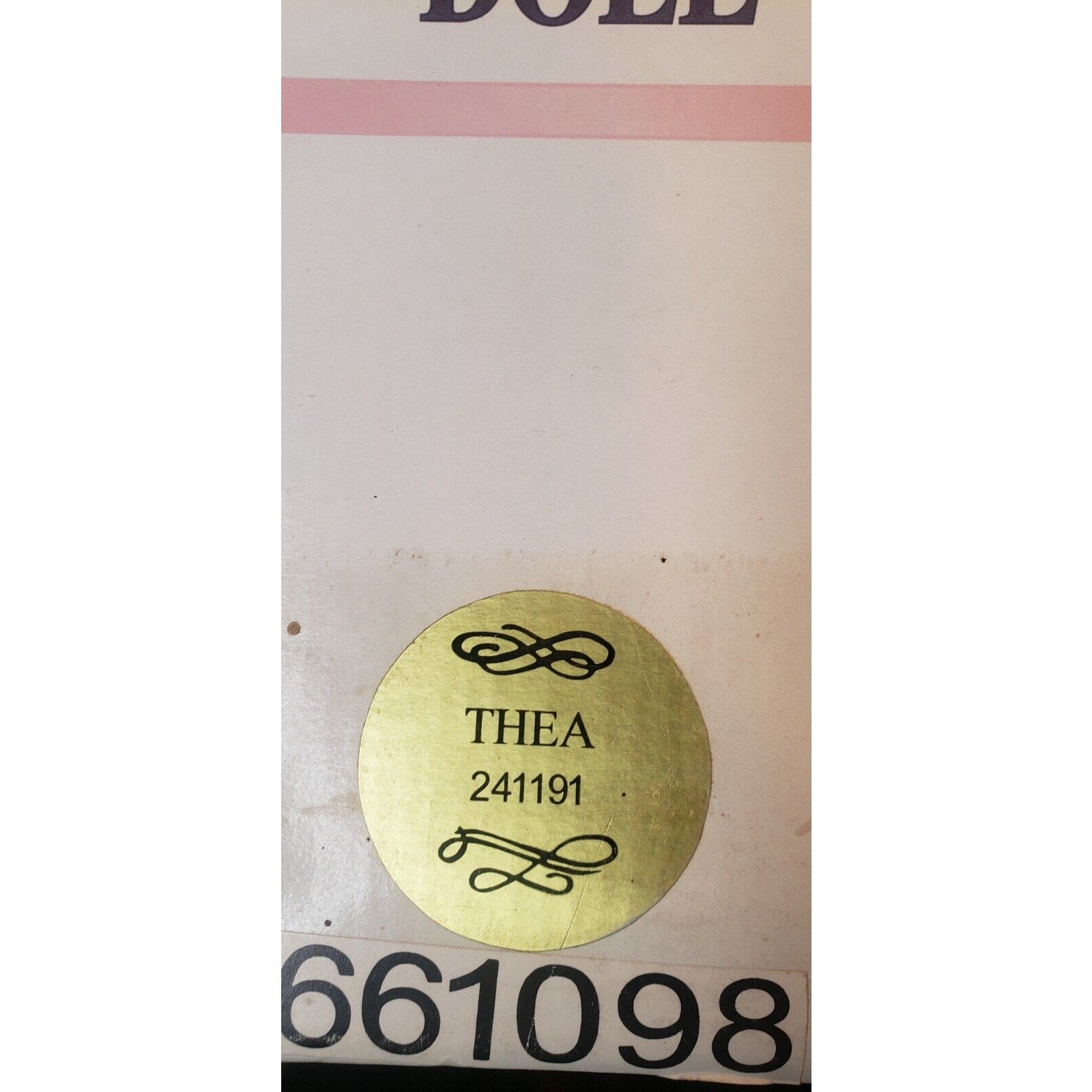Vintage 1990s 1st Impressions 24" Porcelain Doll “Thea” w/ Box & Tag