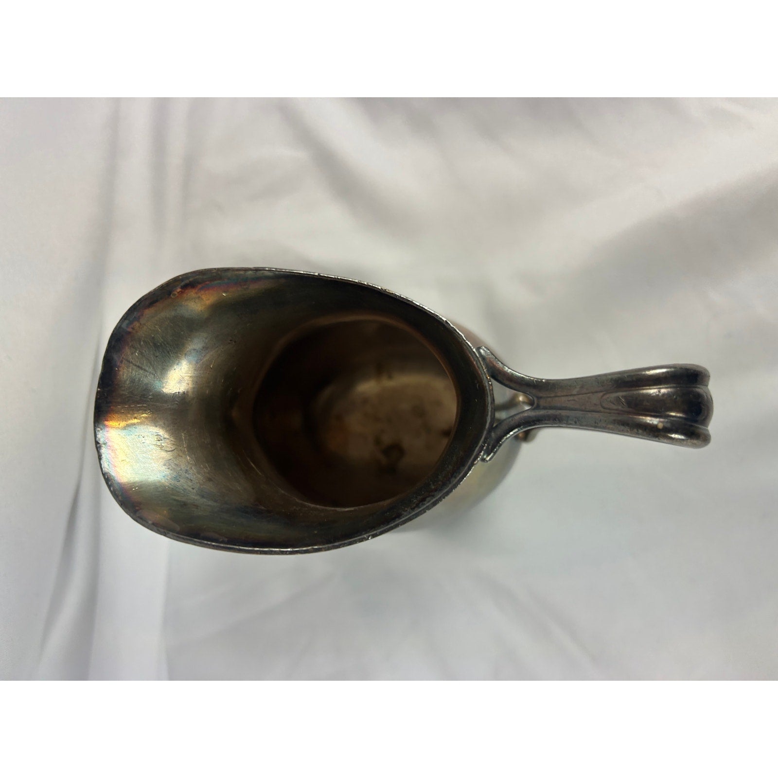 Vintage Reed Barton USN Silver Soldered Creamer Pitcher 3610 Navy