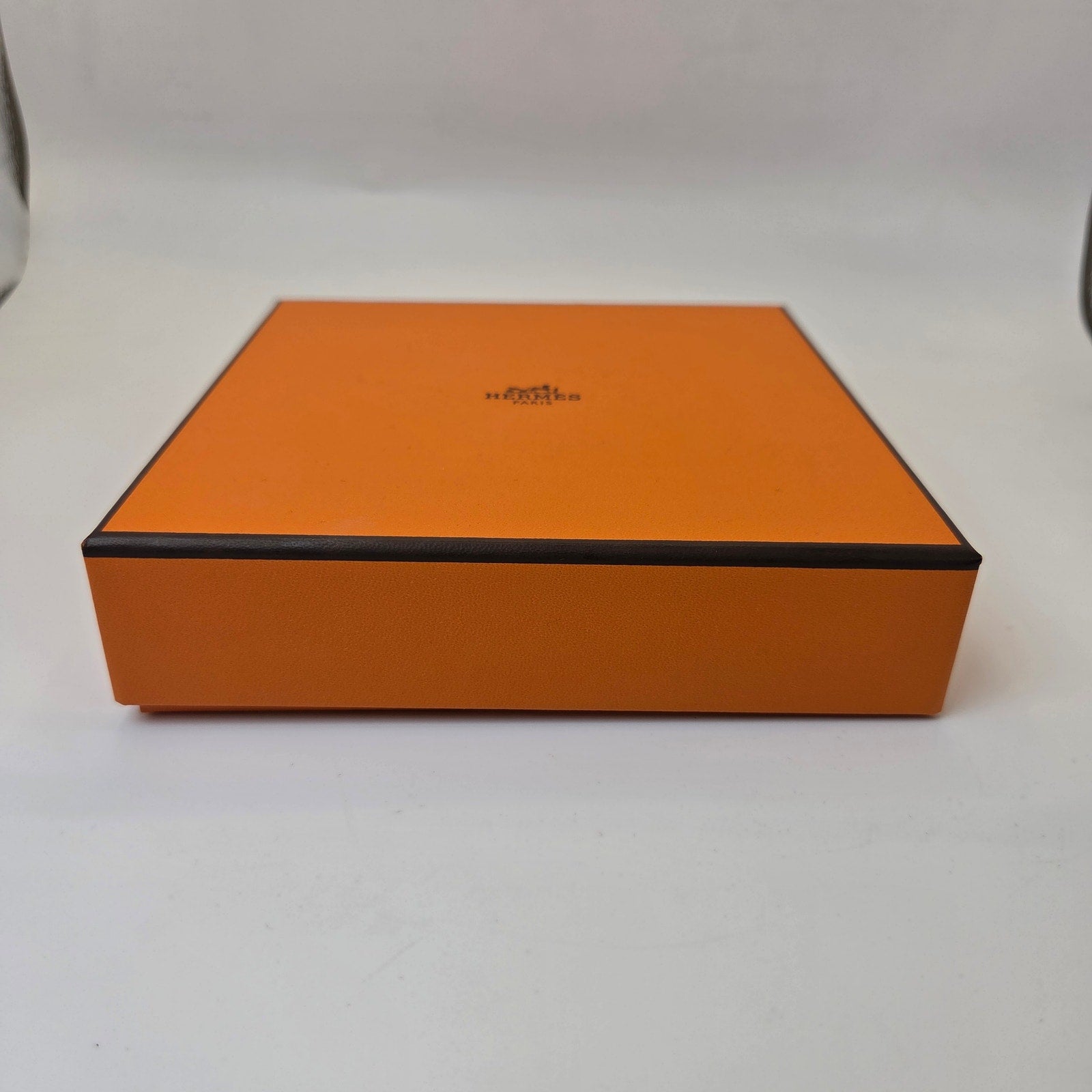 Hermès Paris Orange Presentation Gift Box Empty w/ Insert 6x6x1.25