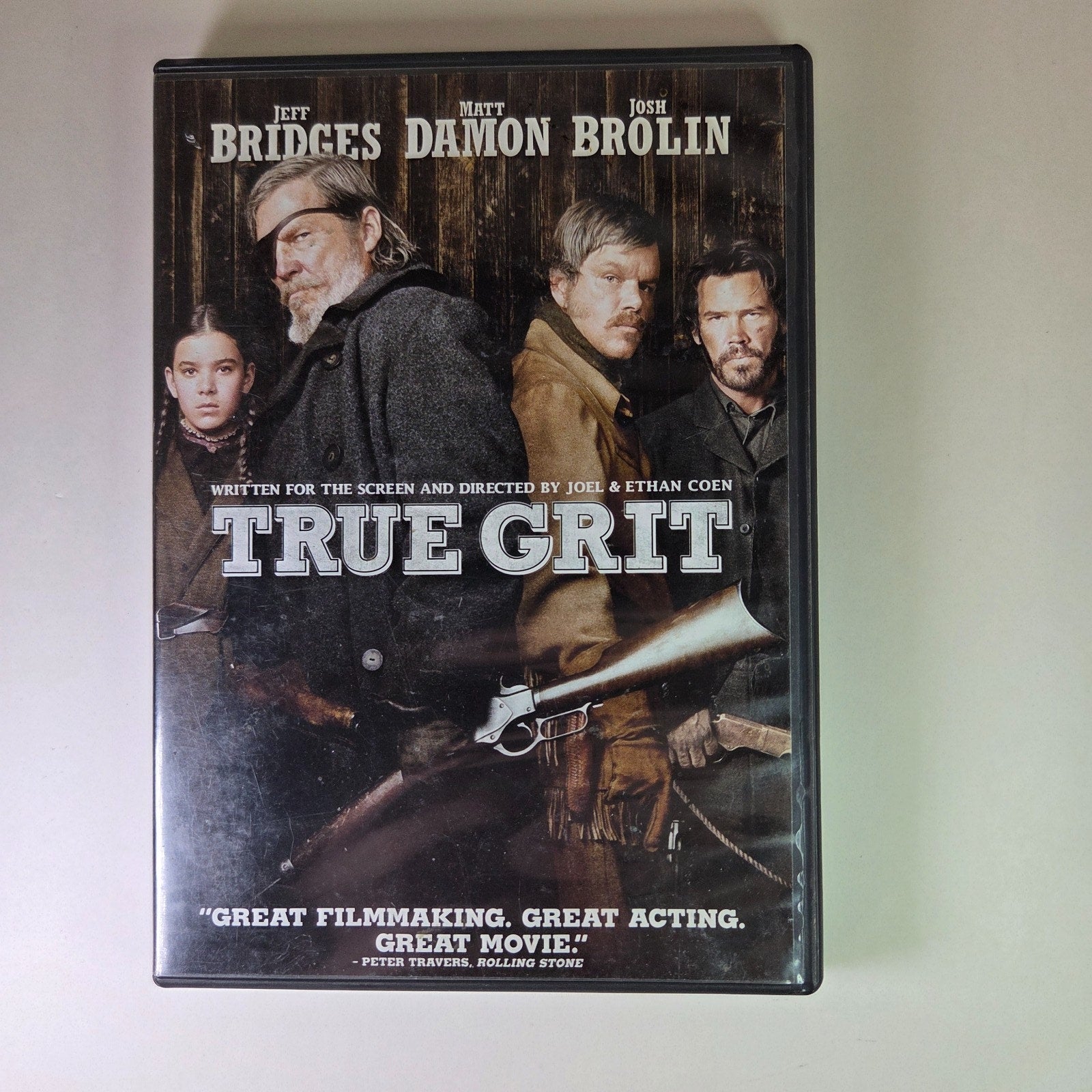 True Grit DVD 2010 Jeff Bridges Matt Damon Josh Brolin