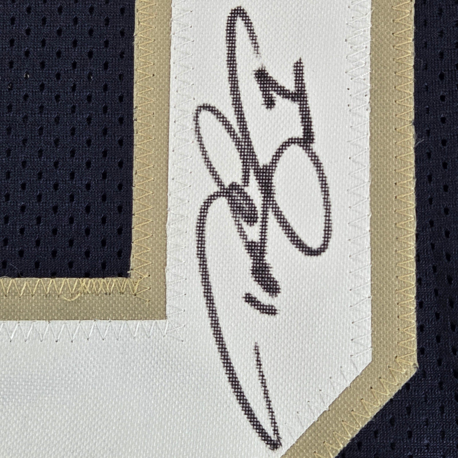 Notre Dame 1988 National Champions Team Signed Jersey 10 Autos BAS Witness